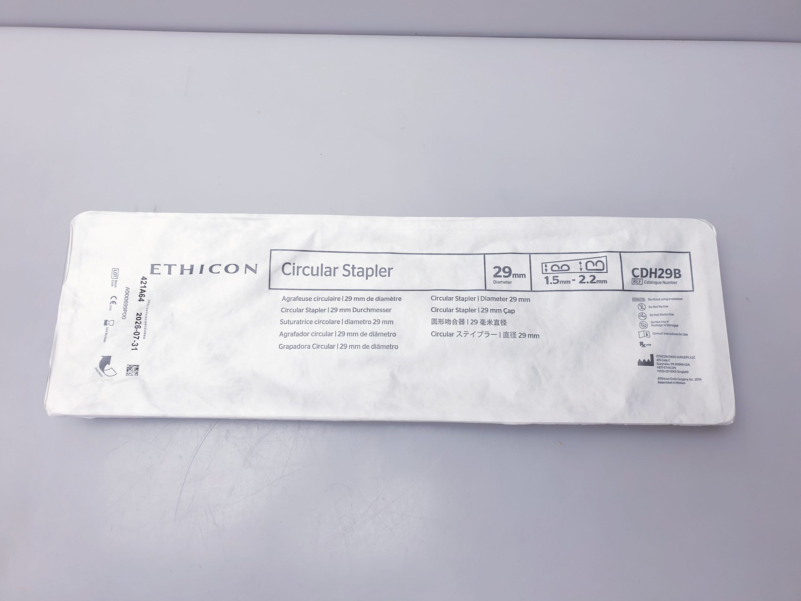 Ethicon CDH29B Circular Stapler 29 mm – Bild 7