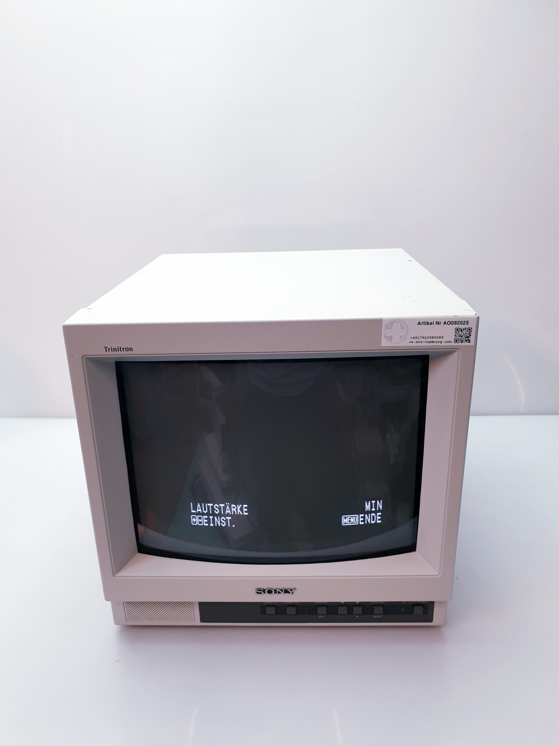 SONY PVM-1442QM 14“ Zoll Trinitron RGB Monitor – Bild 5