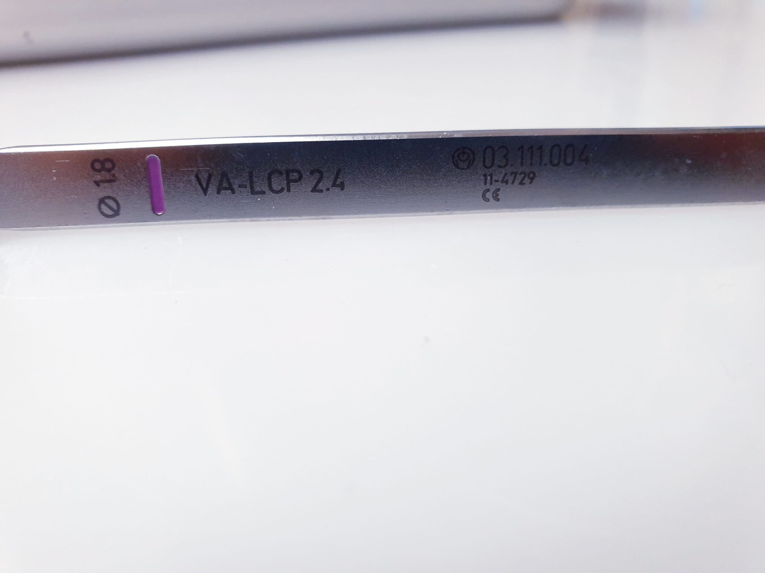 Synthes VA-LCP TWO-COLUM DISTAL RADIUS PLATE 2.4 - Op Instrumenets – Bild 18