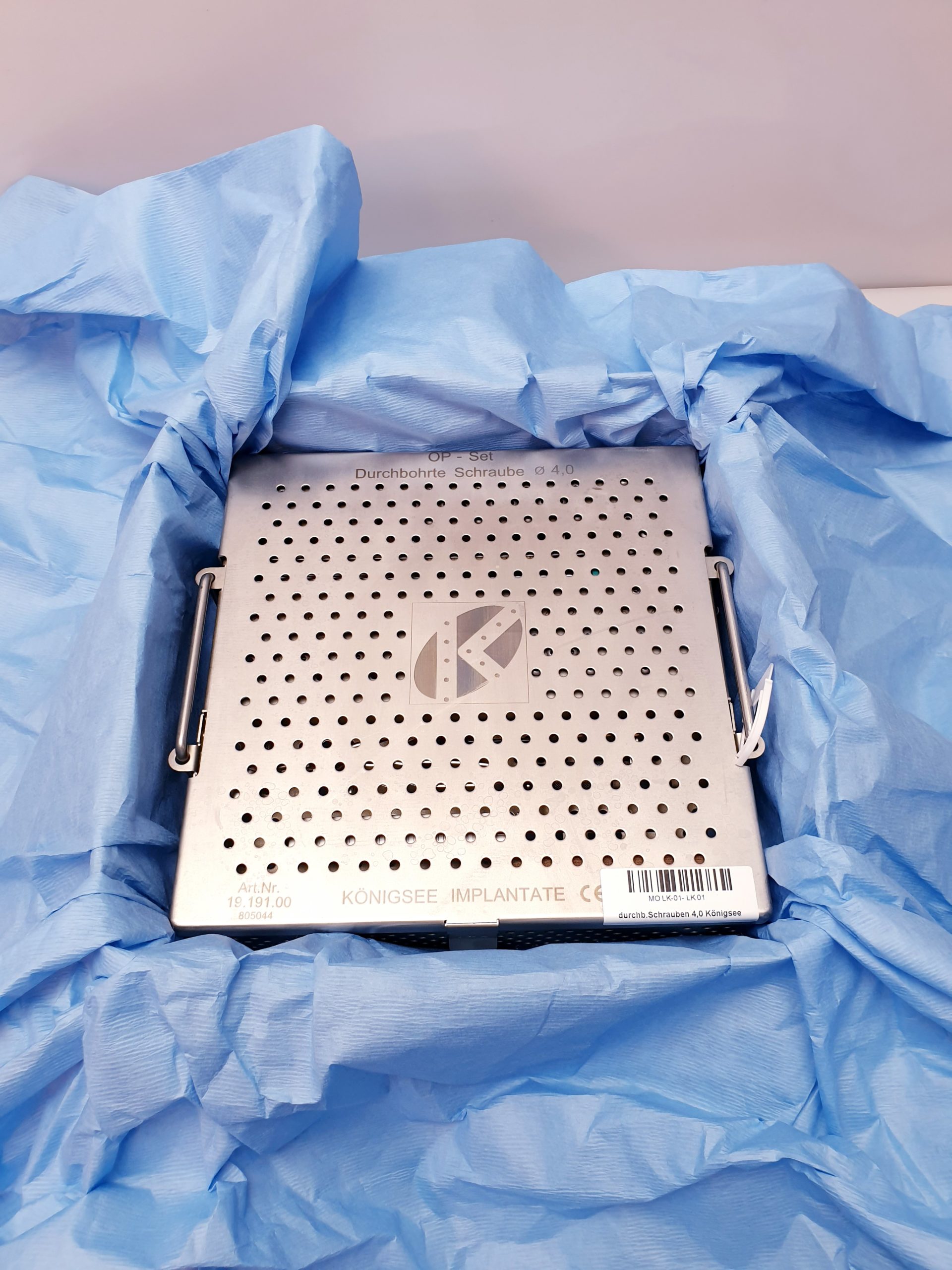 Königsee Implantate 19.191.00 - 805044 Op Set -mit Instrumente – Bild 5