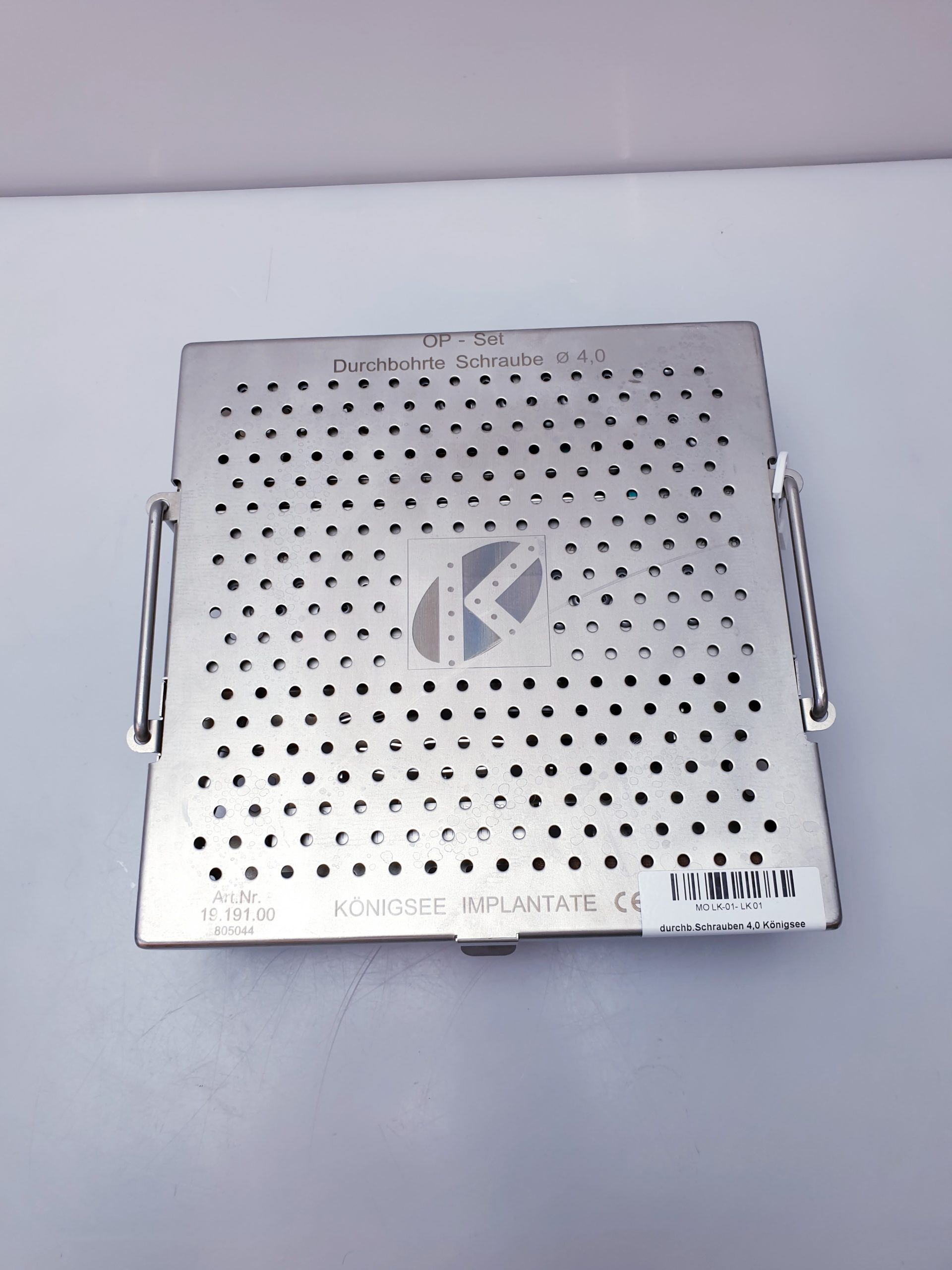 Königsee Implantate 19.191.00 - 805044 Op Set -mit Instrumente – Bild 7
