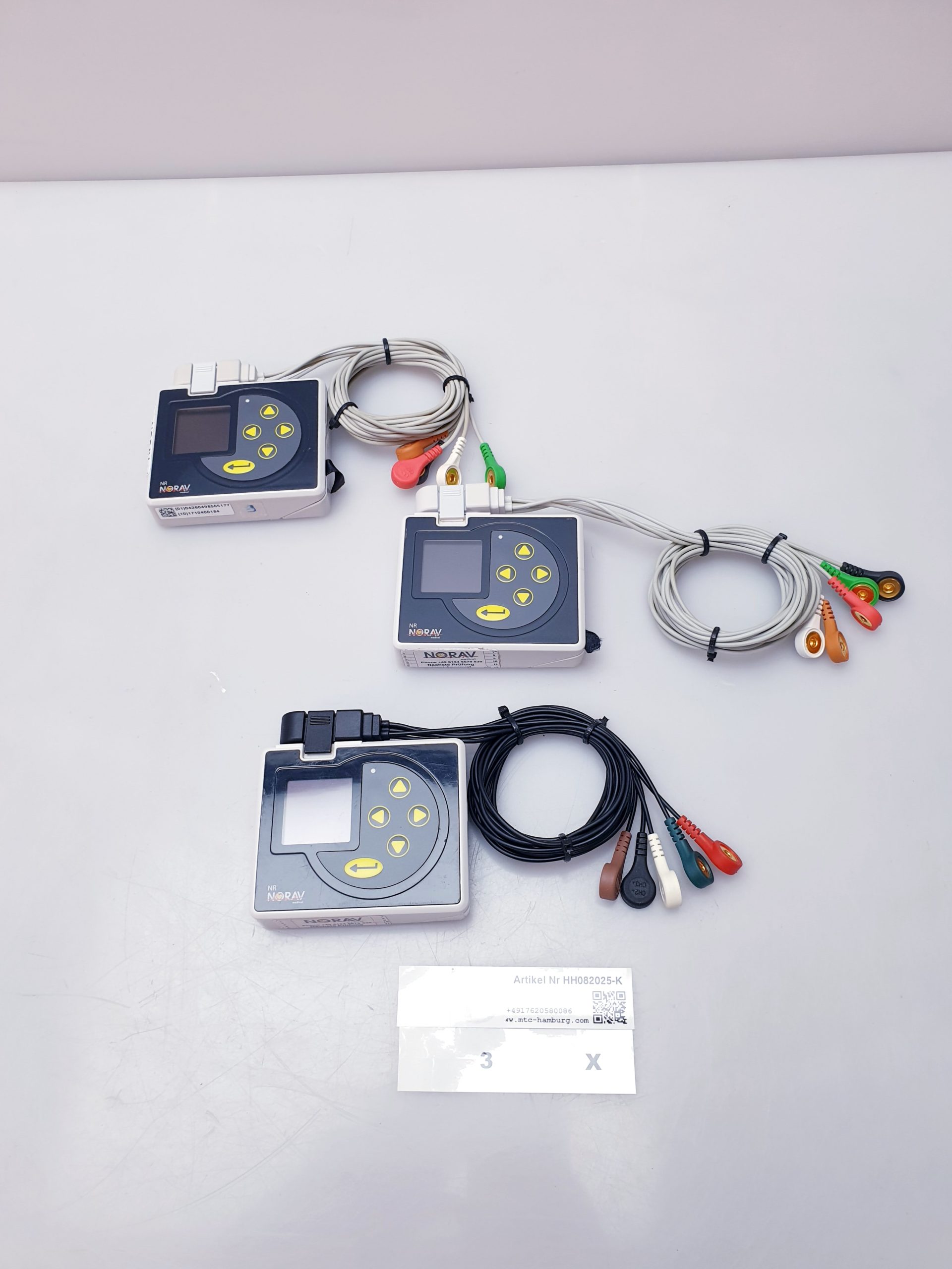 Norav Medical NR-314 Langzeit-EKG 3 Kanäle – Bild 2