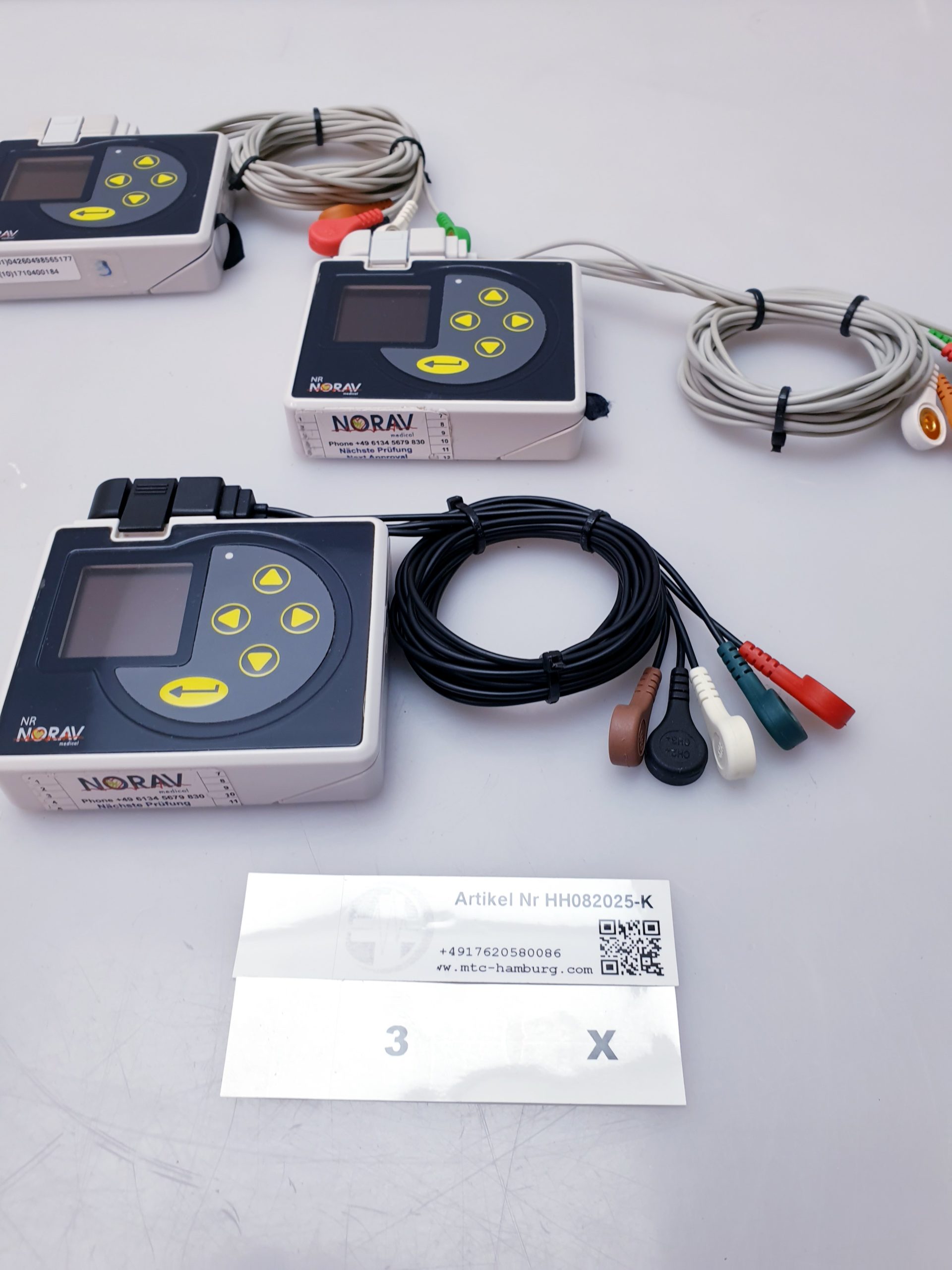 Norav Medical NR-314 Langzeit-EKG 3 Kanäle – Bild 3