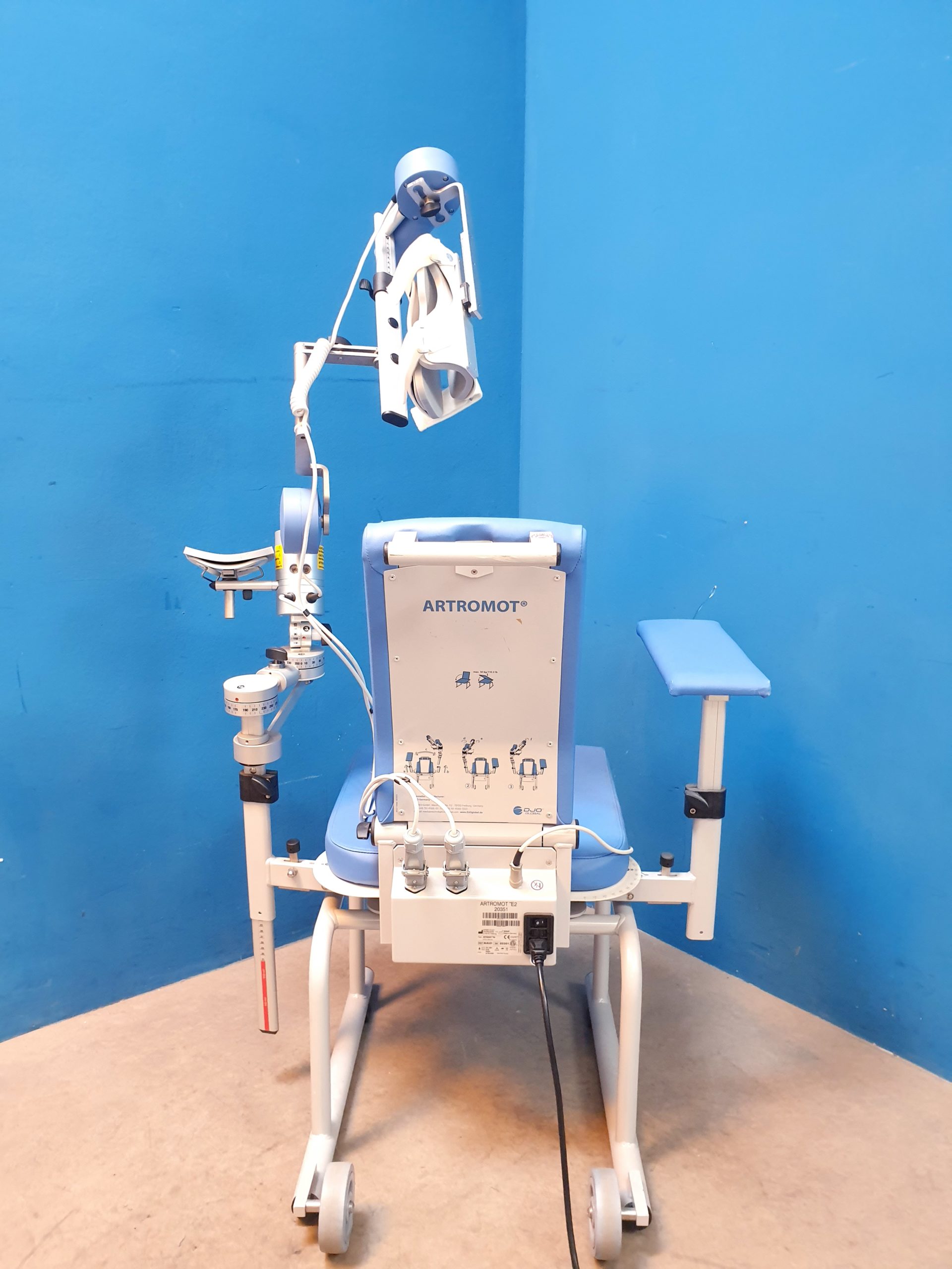 ORMED ARTROMOT-E2 Motorbewegungsschiene für Ellbogen – Bild 16