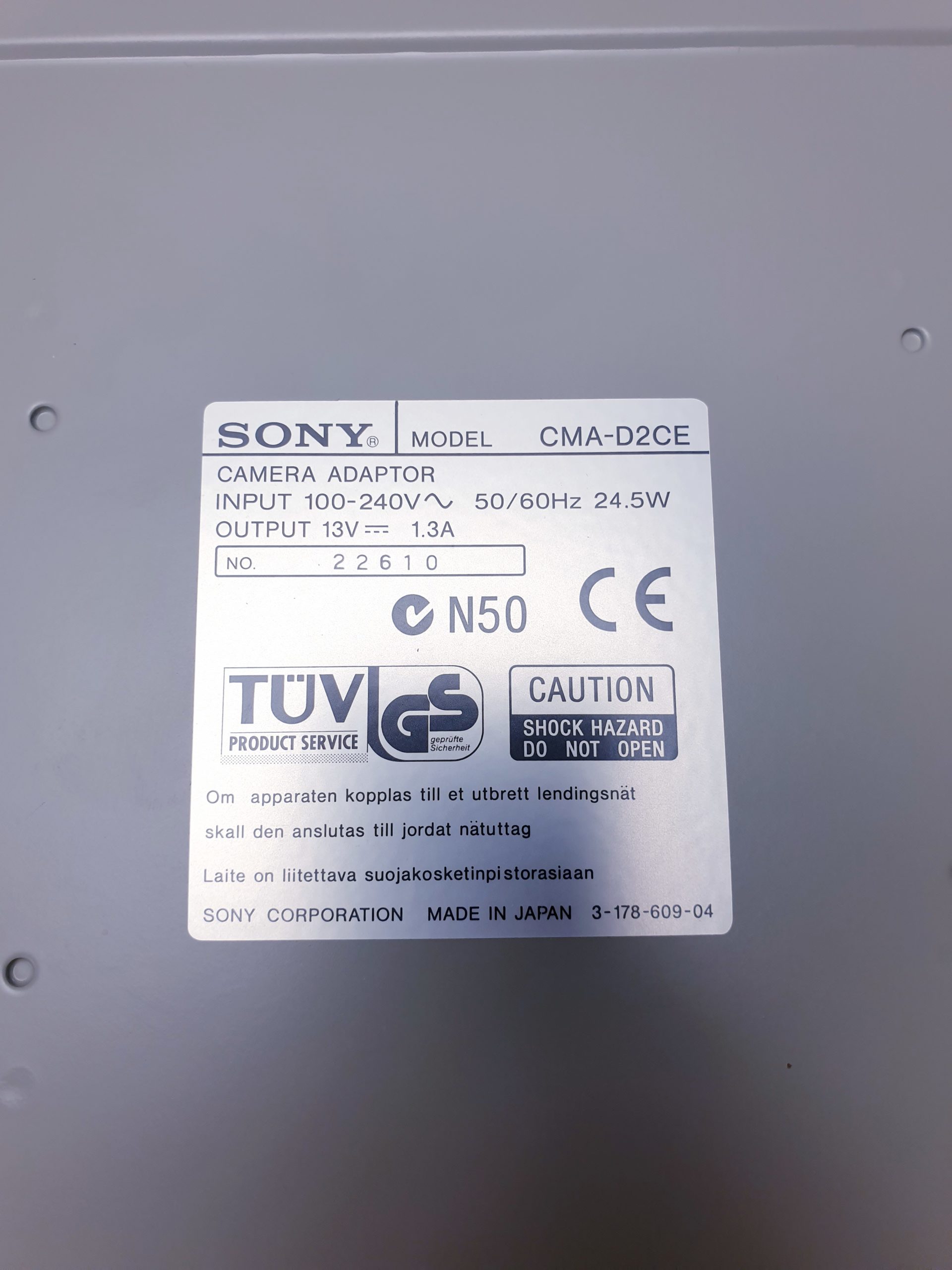 Sony Camera Adapter CMA-D2CE Für Farbe Videokamera – Bild 8