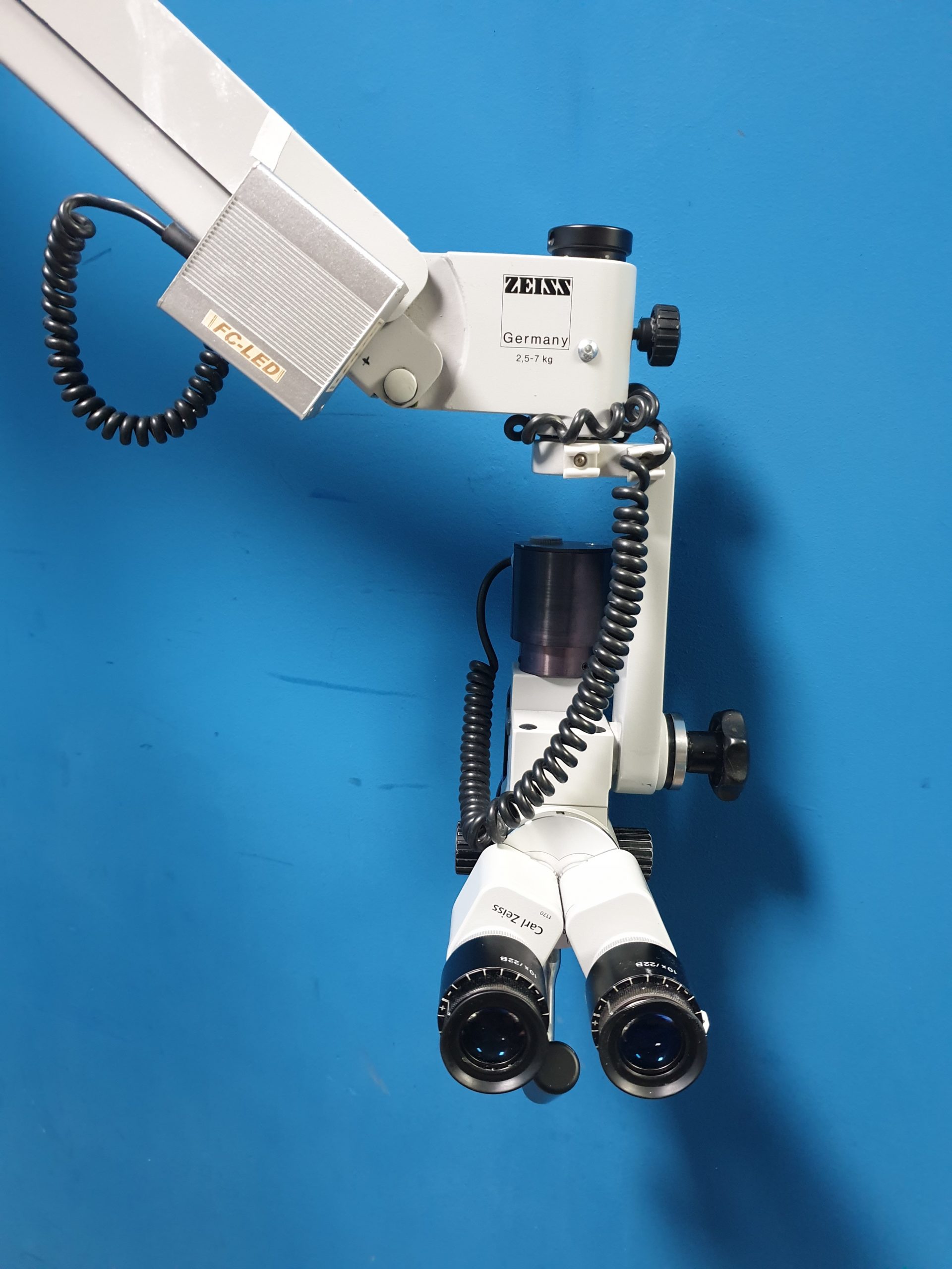 ZEISS KAPS SOM 12 SOM12 Mikroskop f=250 10x 22b HNO Mikroskop – Bild 9