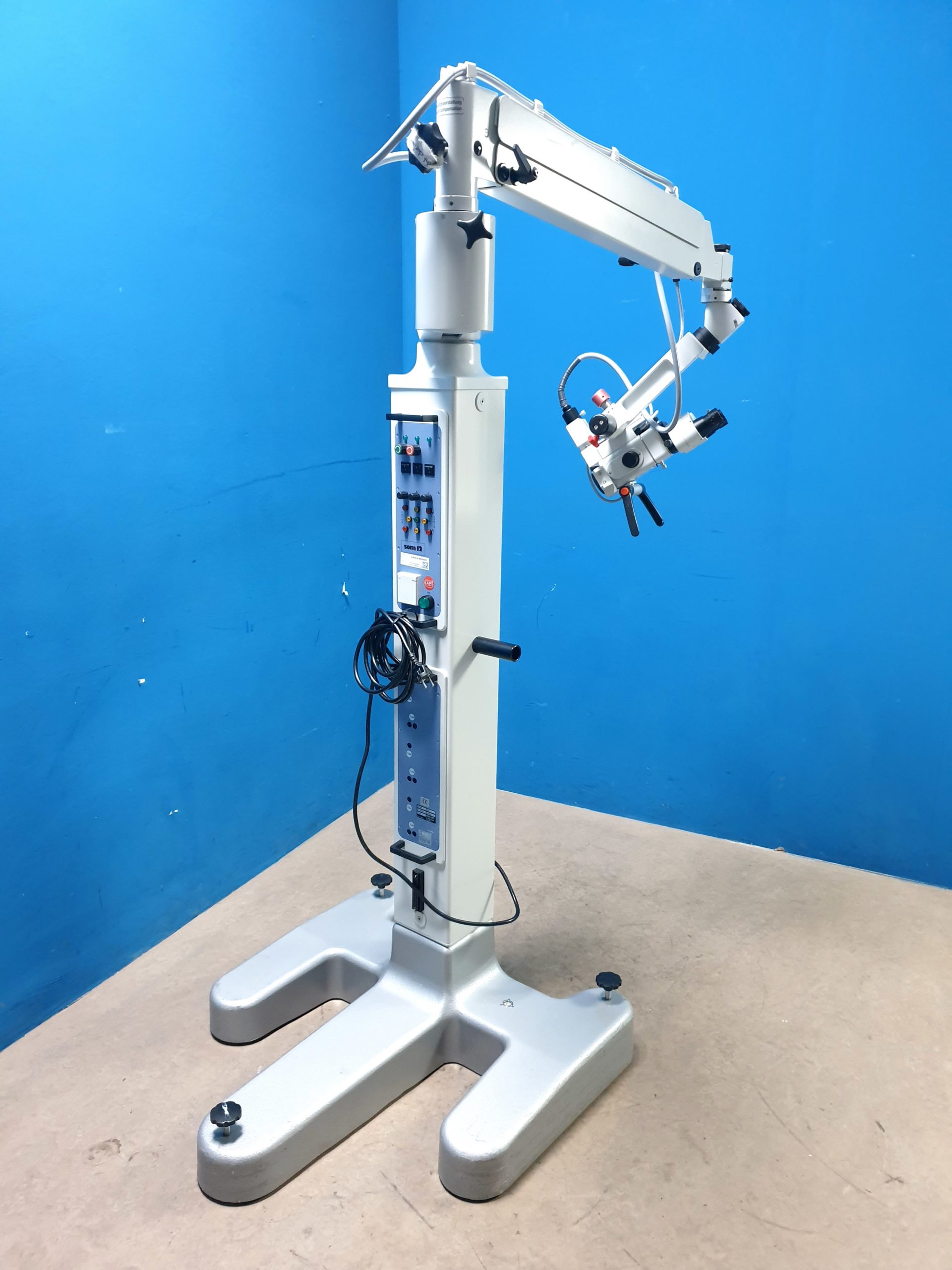 ZEISS KAPS SOM 12 SOM12 Mikroskop f=250 10x 22b HNO Mikroskop – Bild 23