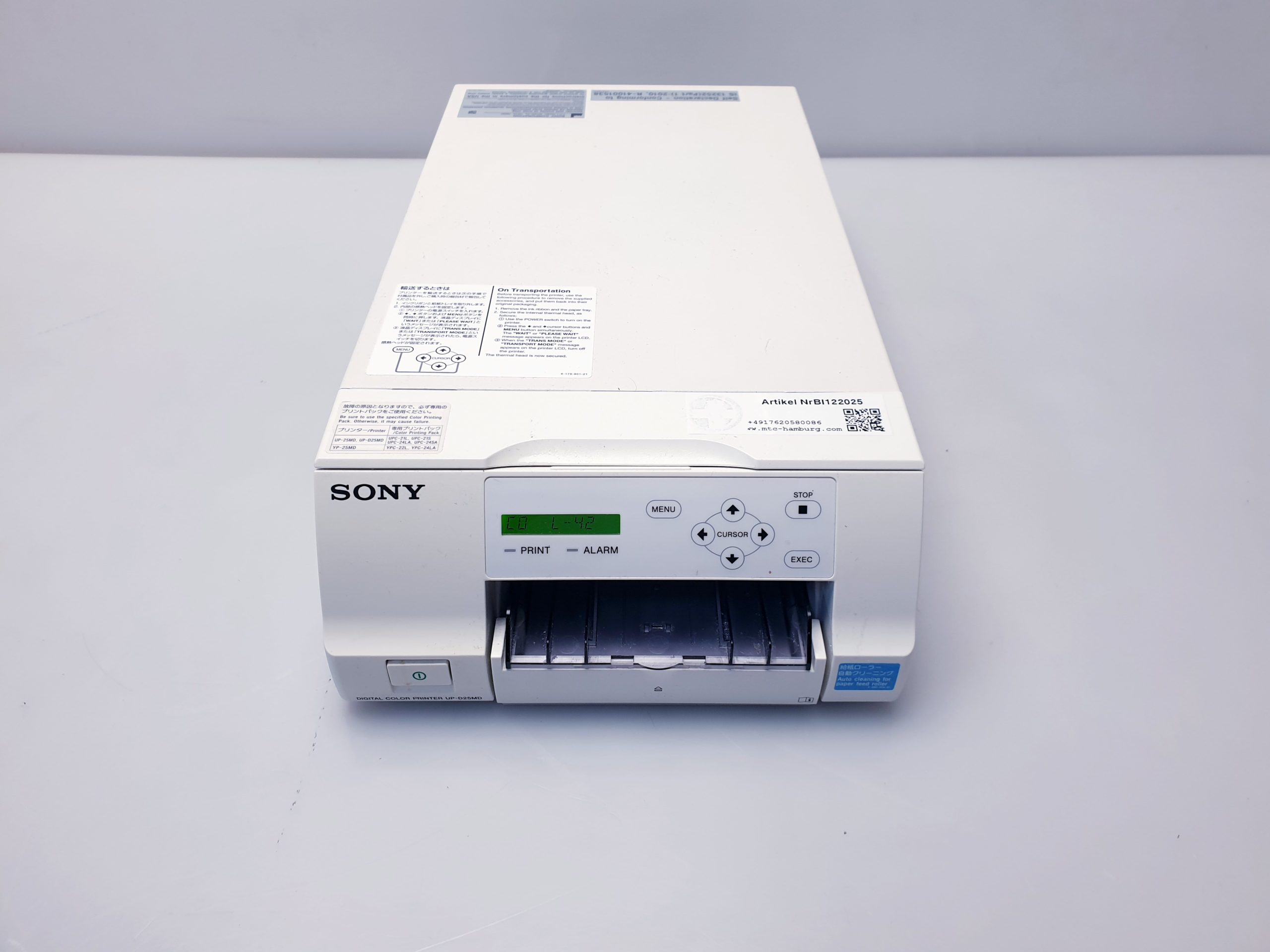 Sony UP 25MD - UP-25MD - Drucker - Printer – Bild 8