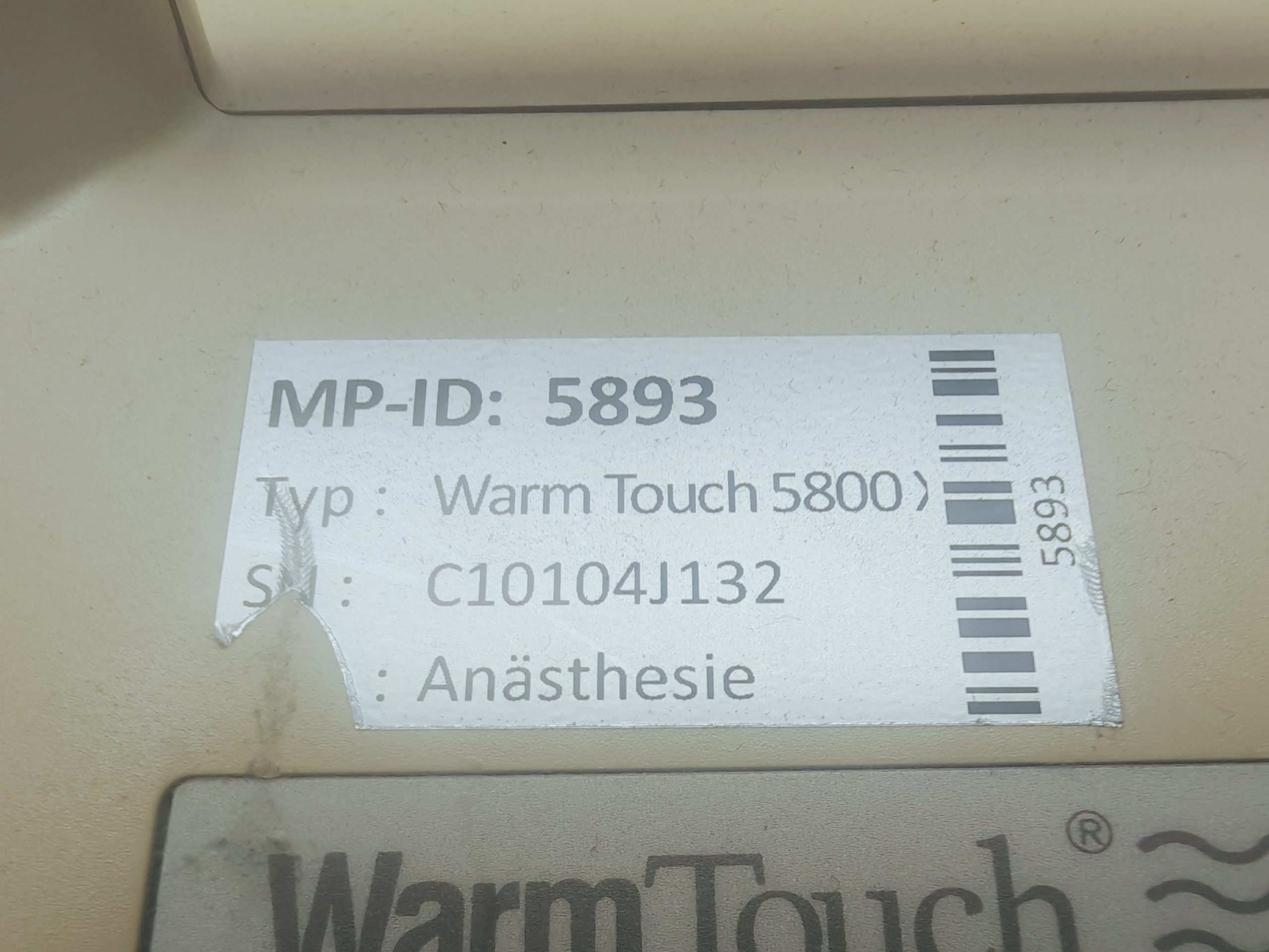 Mallinckrodt Warm touch Patient Warming Typ 501-5800 Hypothermie Wärmegerät mit Rollwagen – Bild 6