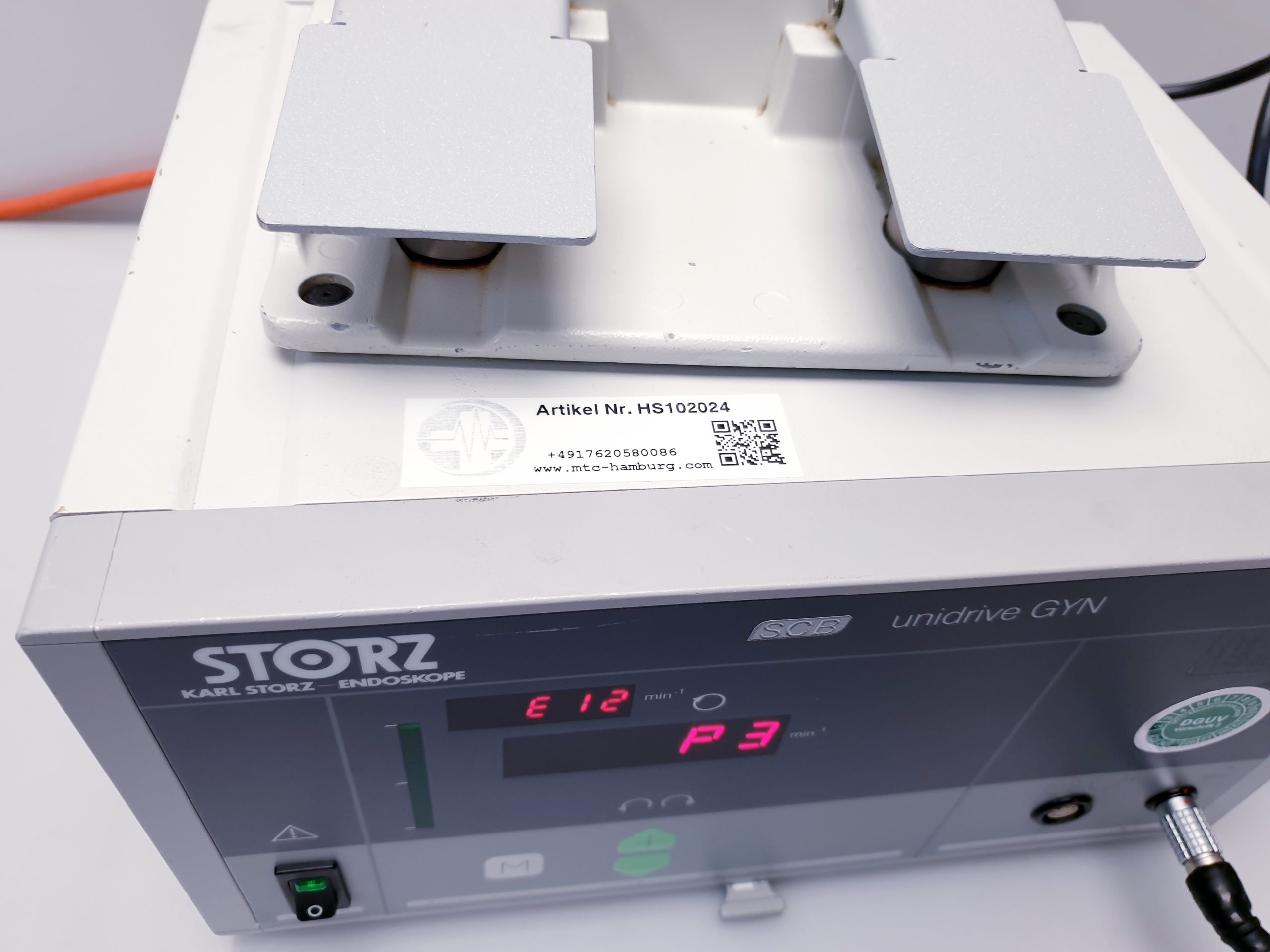 Karl Storz unidrive GYN 207111 20 + Fußpedal – Bild 2