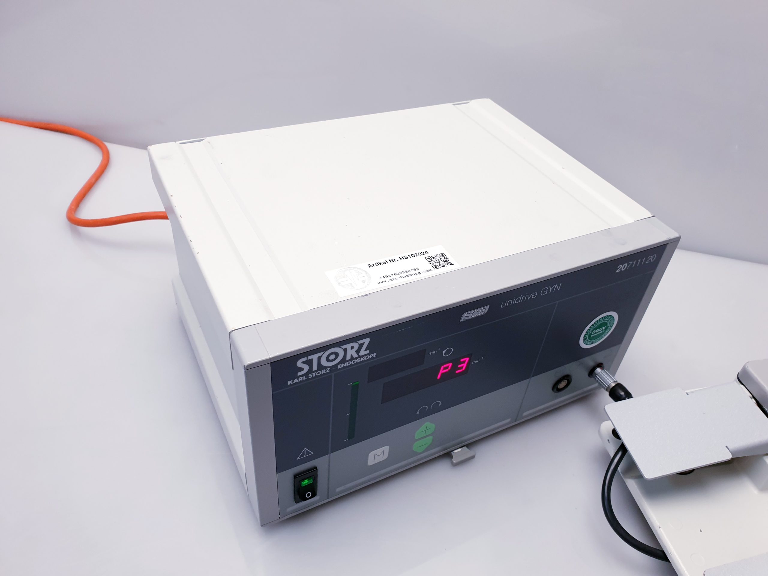 Karl Storz unidrive GYN 207111 20 + Fußpedal – Bild 13