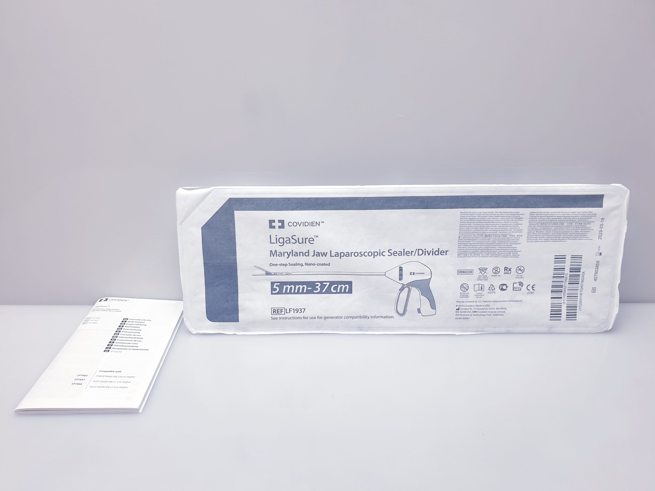 Covidien Ligasure LF1937 Maryland Kiefer laparoskopische VersiegelungTeiler (Exp.2029) – Bild 6