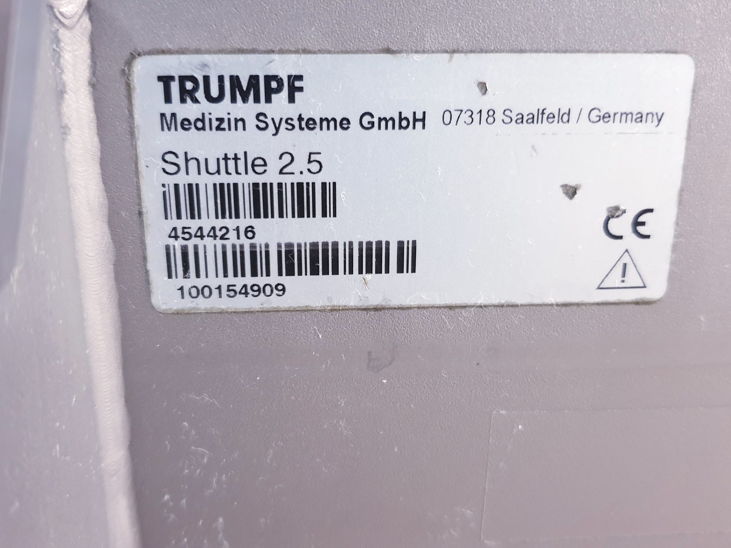 Trumpf Jupiter GM-C Shuttle 2.5 OP-Tisch OP-Tischplatte – Bild 9