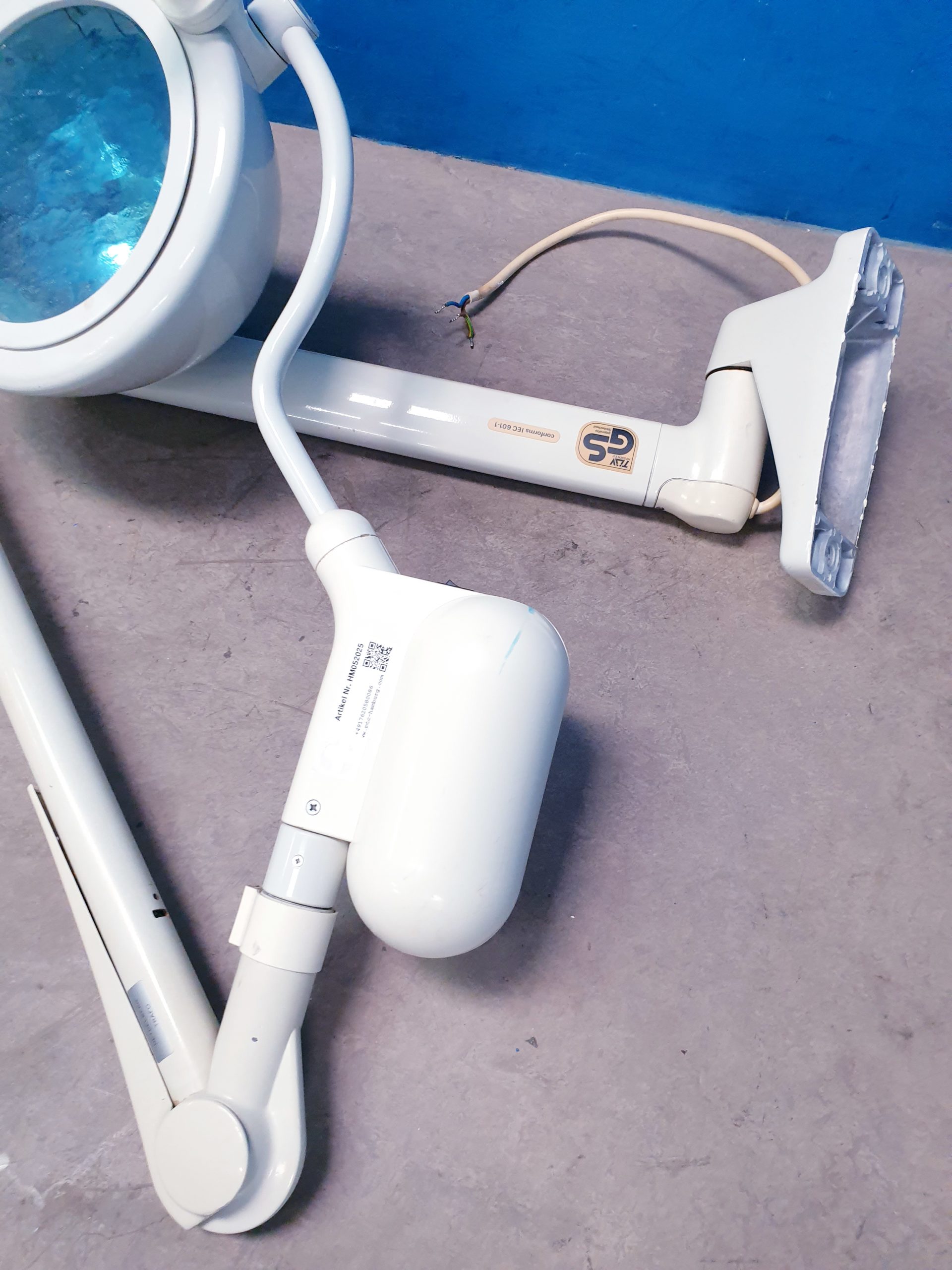 Heraeus Behandlunsglampe - Wandmontage – Bild 3