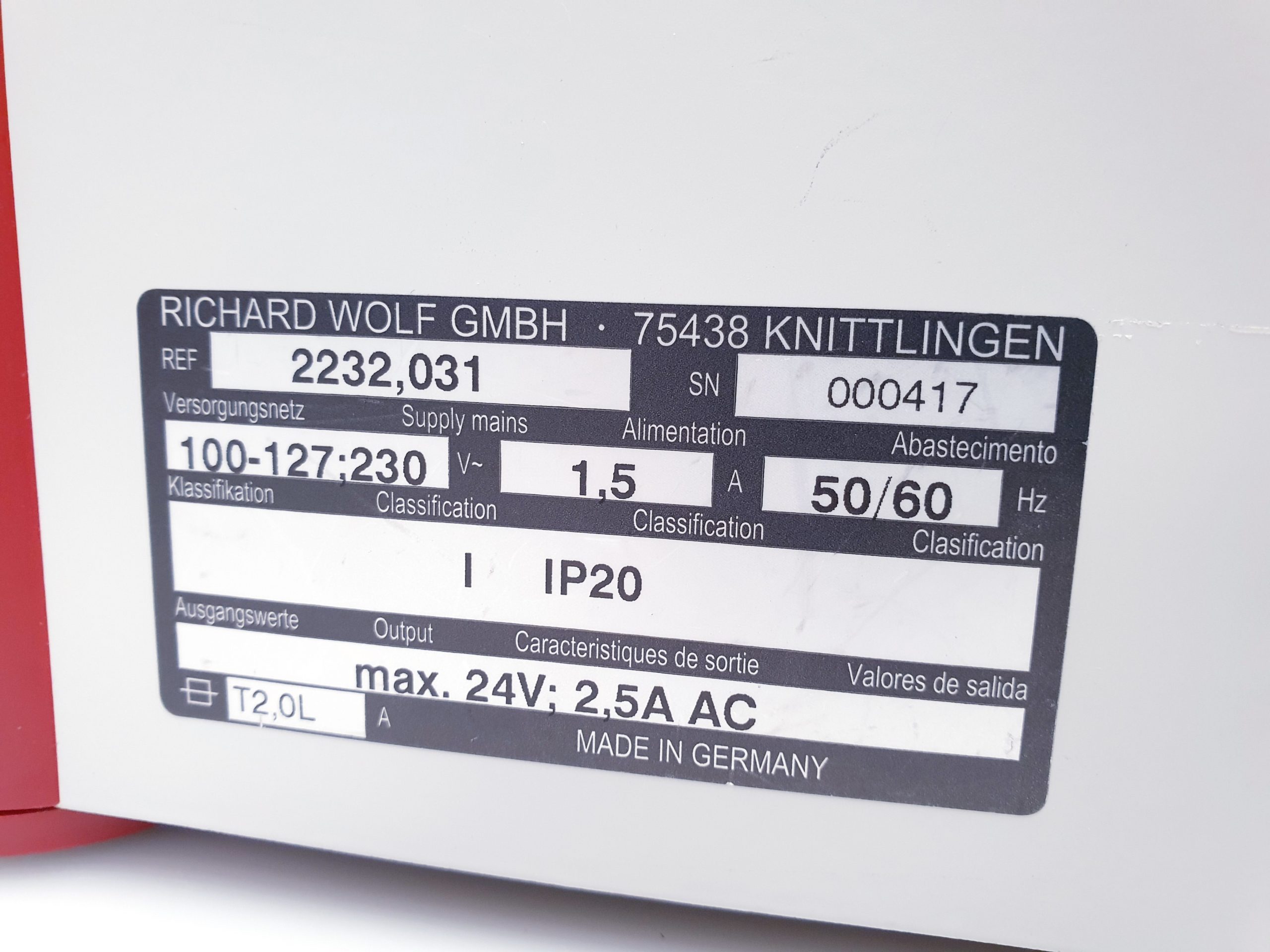 Richard Wolf 2232 Laparo CO2 Pneu Insufflator – Bild 5