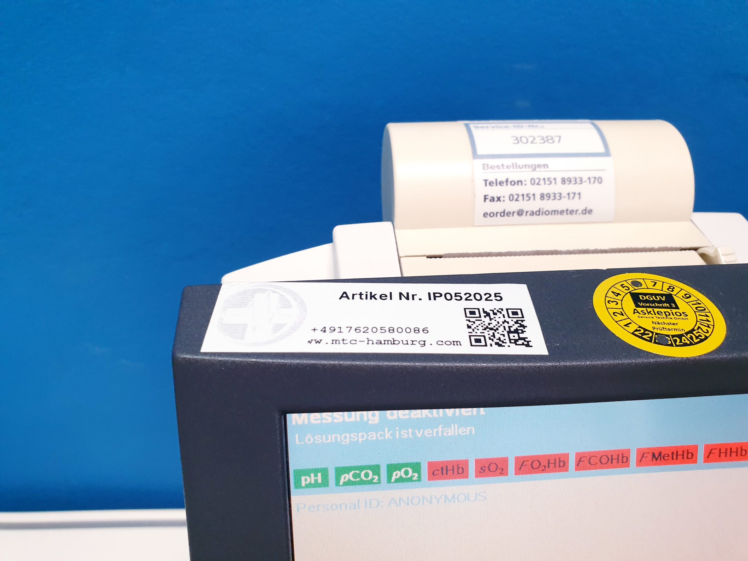 Radiometer ABL80 FLEX CO-OX – Bild 2