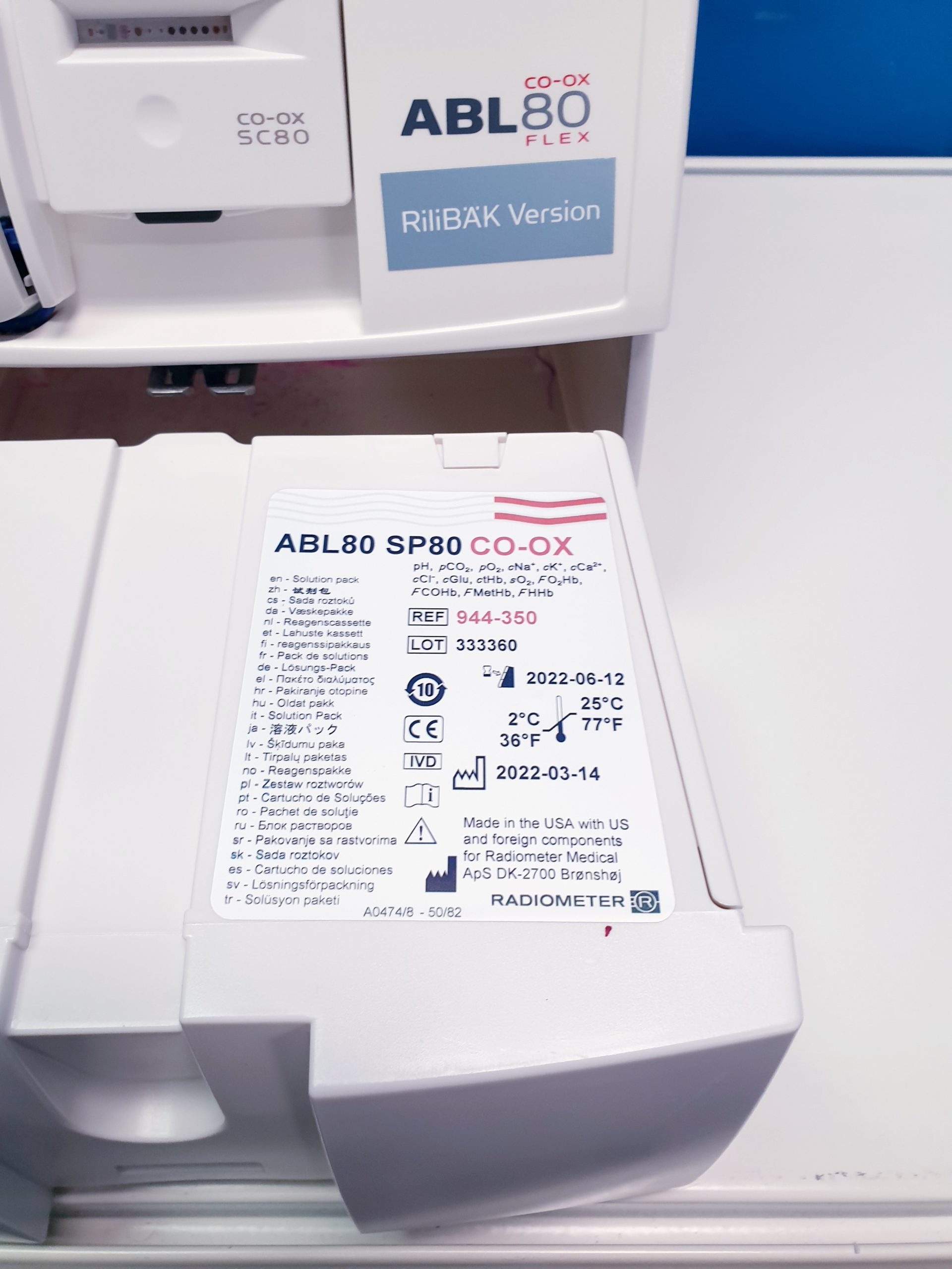 Radiometer ABL80 FLEX CO-OX – Bild 7