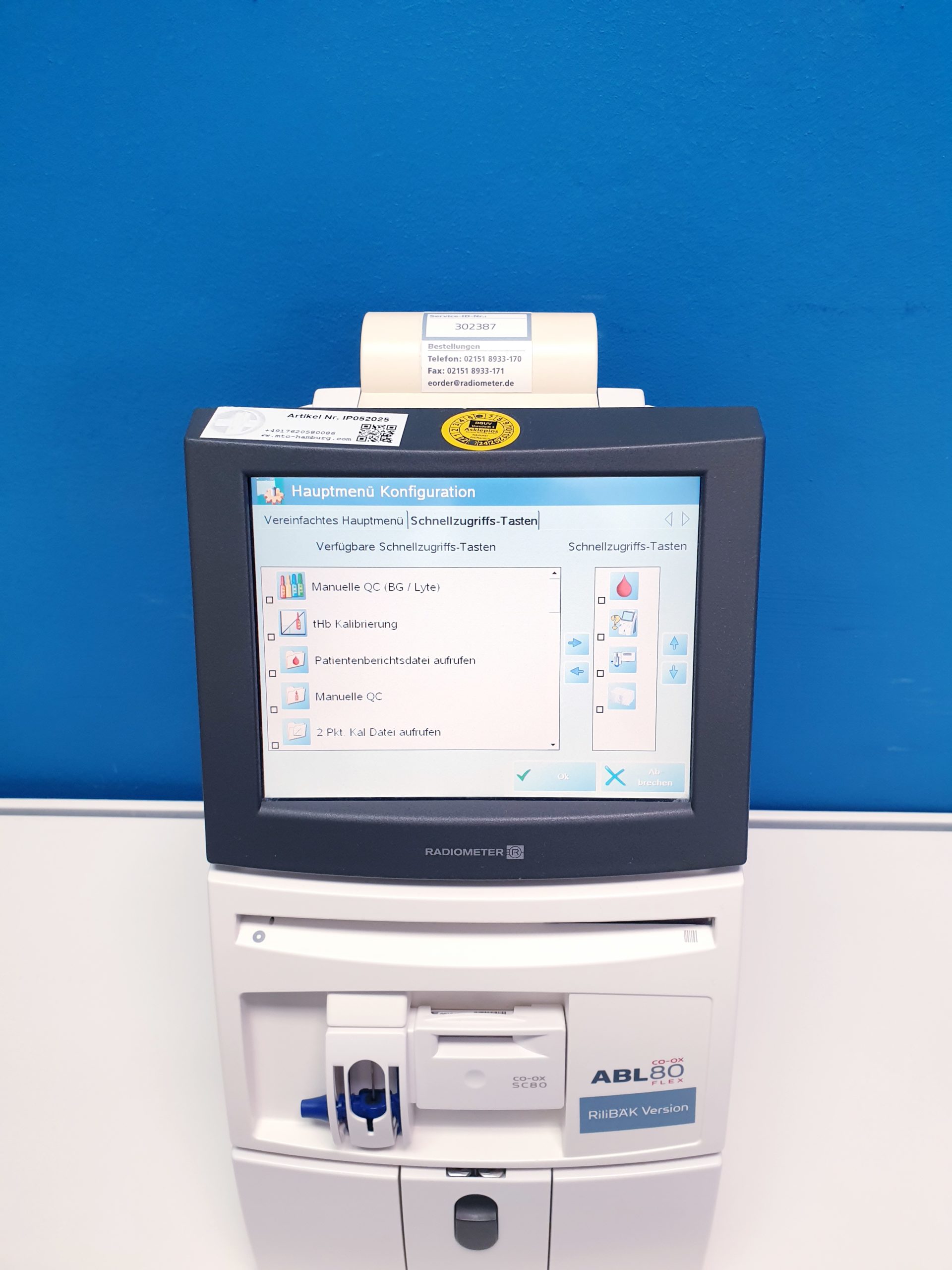 Radiometer ABL80 FLEX CO-OX – Bild 14