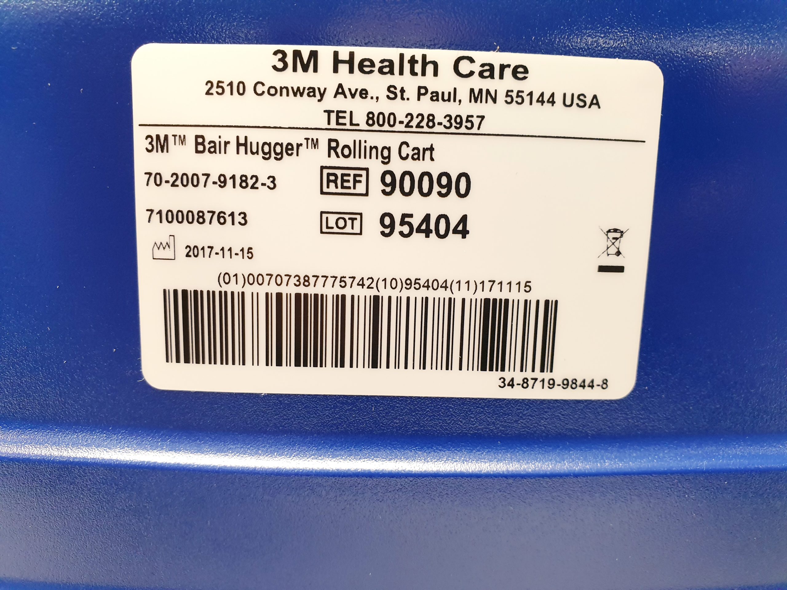 3M Bair Hugger 90090 Rollwagen 700 Serie – Bild 8