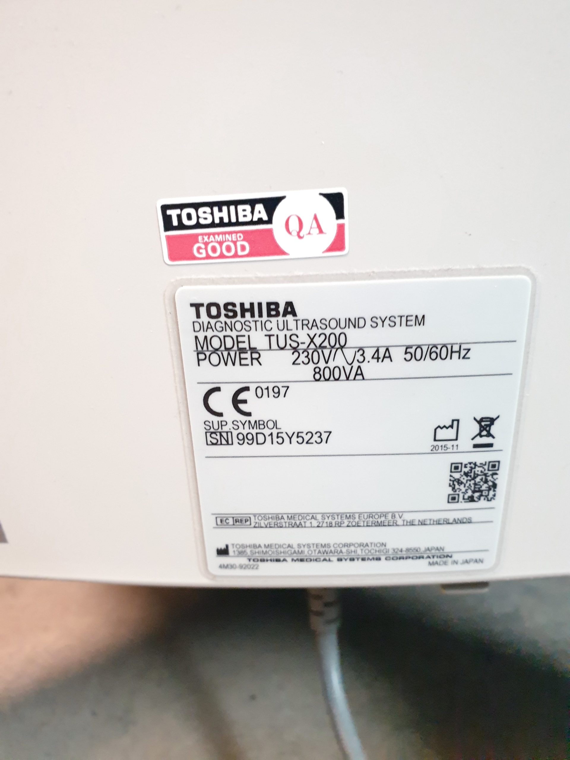 Toshiba TUS-X200 Xario 200 + 6C1 + 11C3 + 18L7 Konvex Linear Endovaginal – DOM2015 – Bild 20
