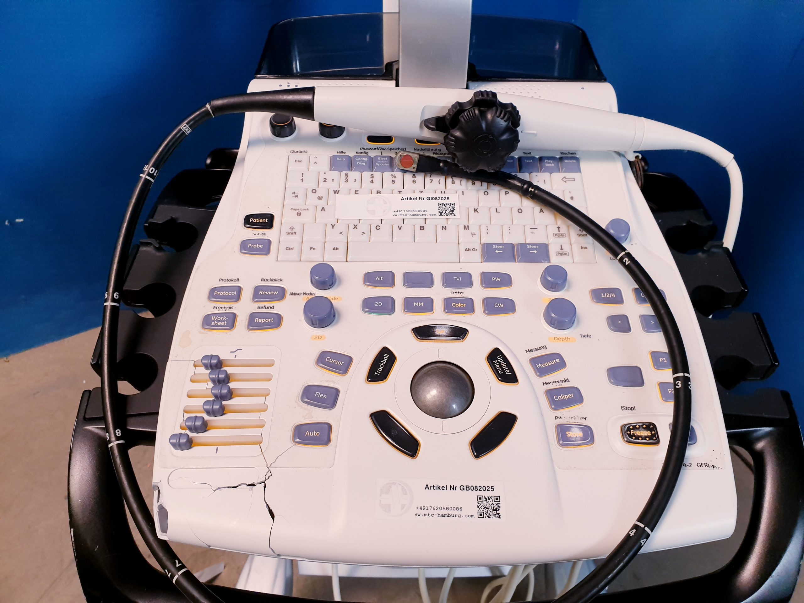 GE HEALTHCARE 6Tc-RS Medical TEE-Probe – Bild 2