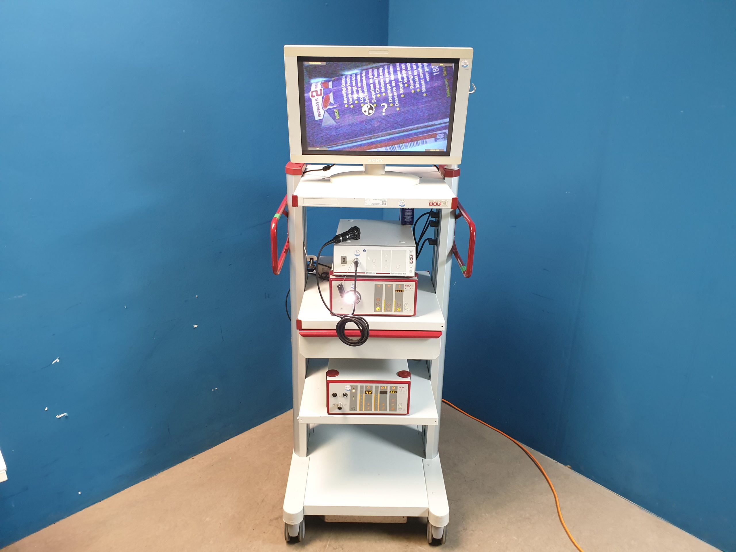 Richard Wolf ENDOCAM Performance HD - 8561.501 Kamerakopf - 5123 Lichtquelle - 2232 Laparo