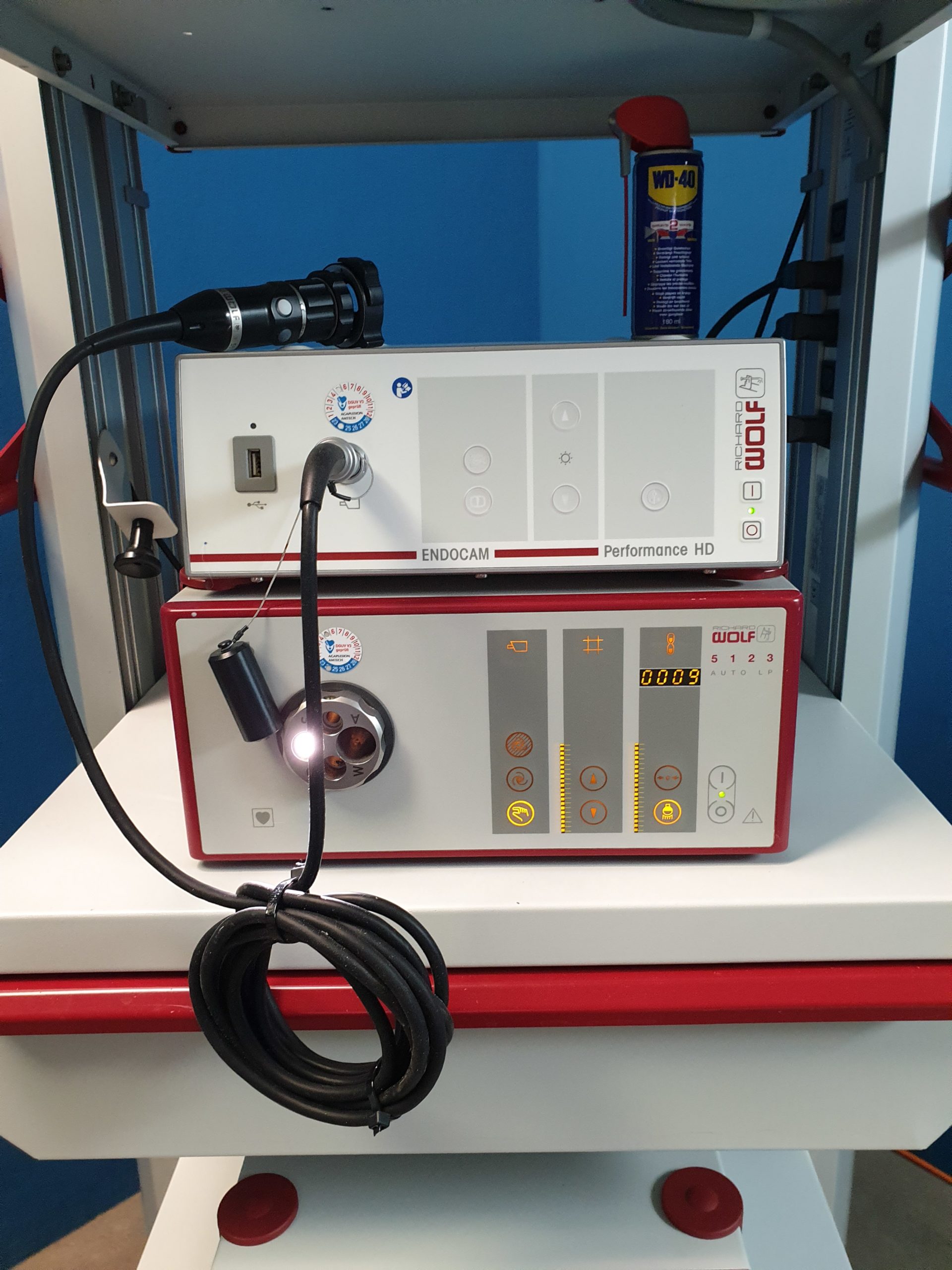 Richard Wolf ENDOCAM Performance HD - 8561.501 Kamerakopf - 5123 Lichtquelle - 2232 Laparo – Bild 6