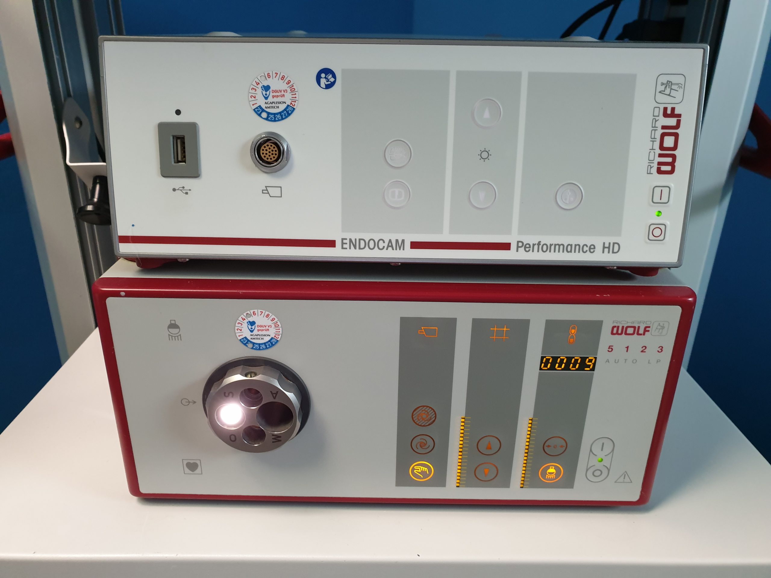 Richard Wolf ENDOCAM Performance HD - 8561.501 Kamerakopf - 5123 Lichtquelle - 2232 Laparo – Bild 7