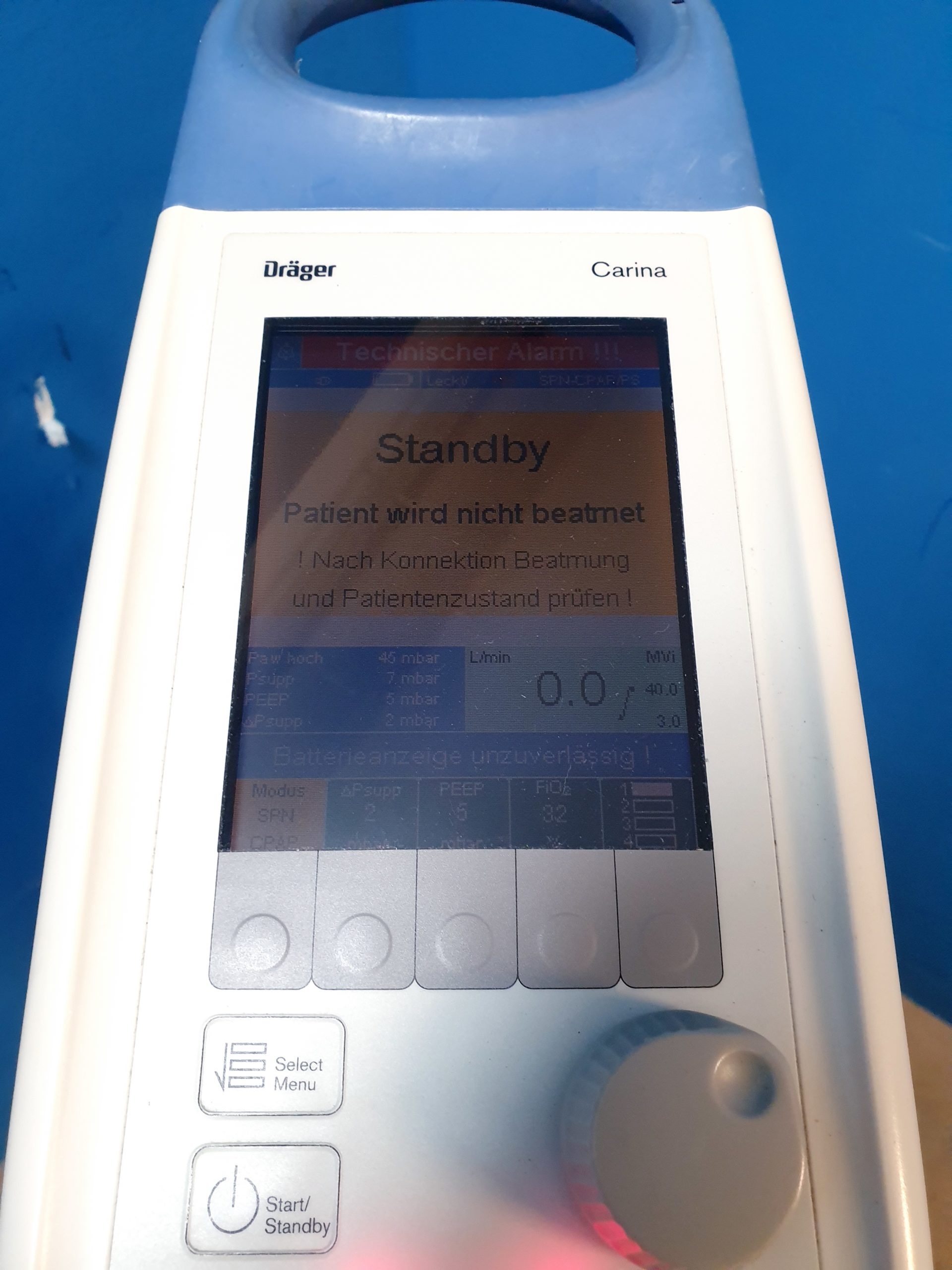 Dräger Draeger Carina Beatmungsgerät – Bild 16