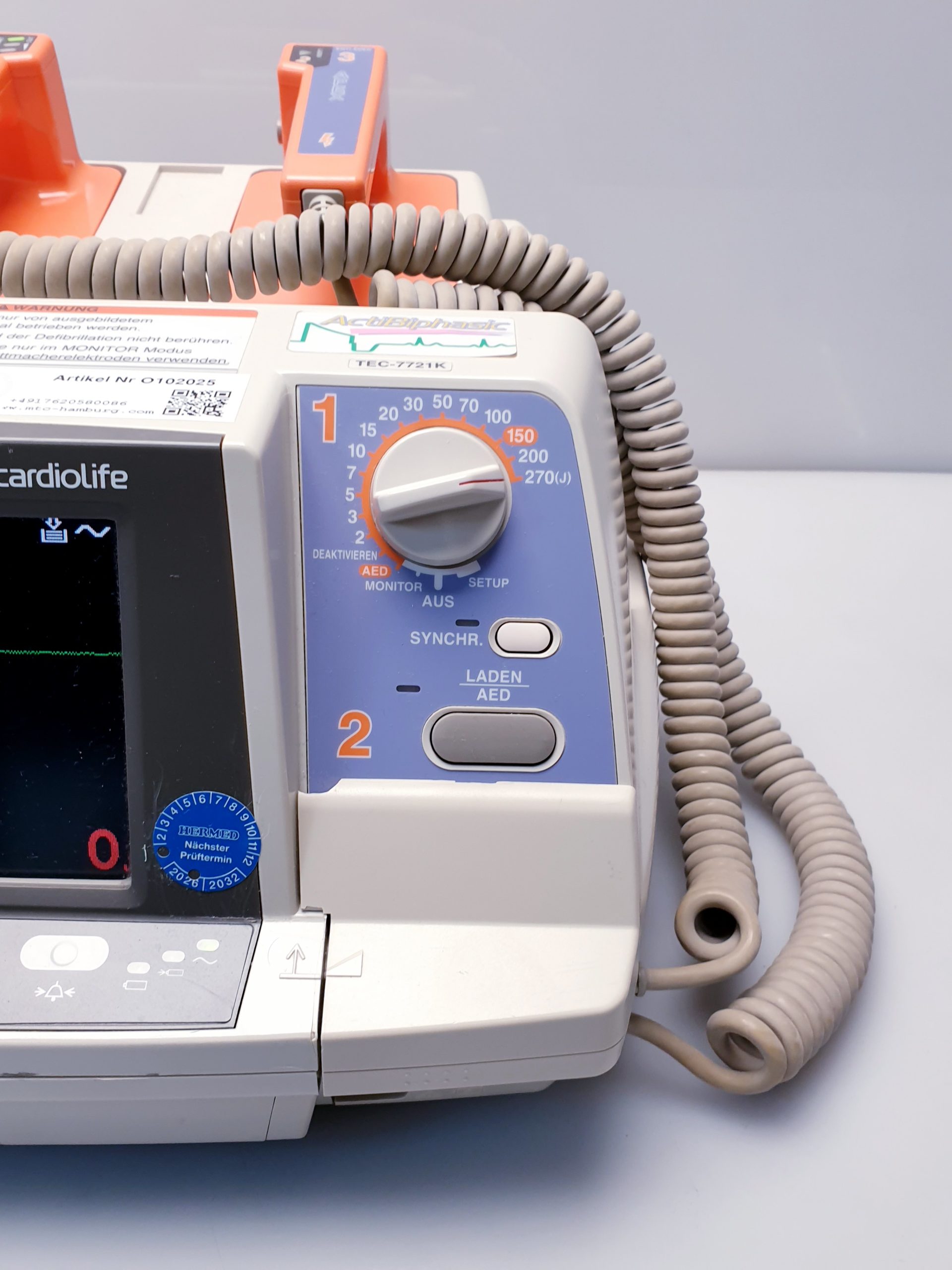 Nihon Kohden Cardiolife Tec-7721K Defibrillator – Bild 5