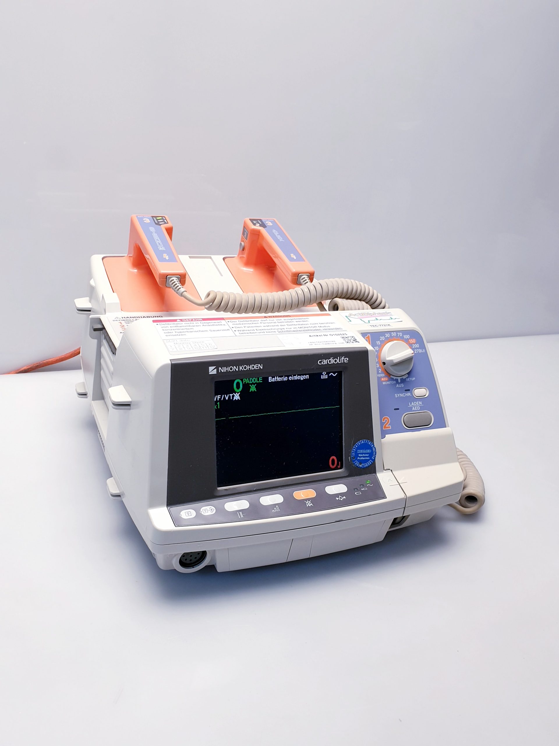 Nihon Kohden Cardiolife Tec-7721K Defibrillator – Bild 7