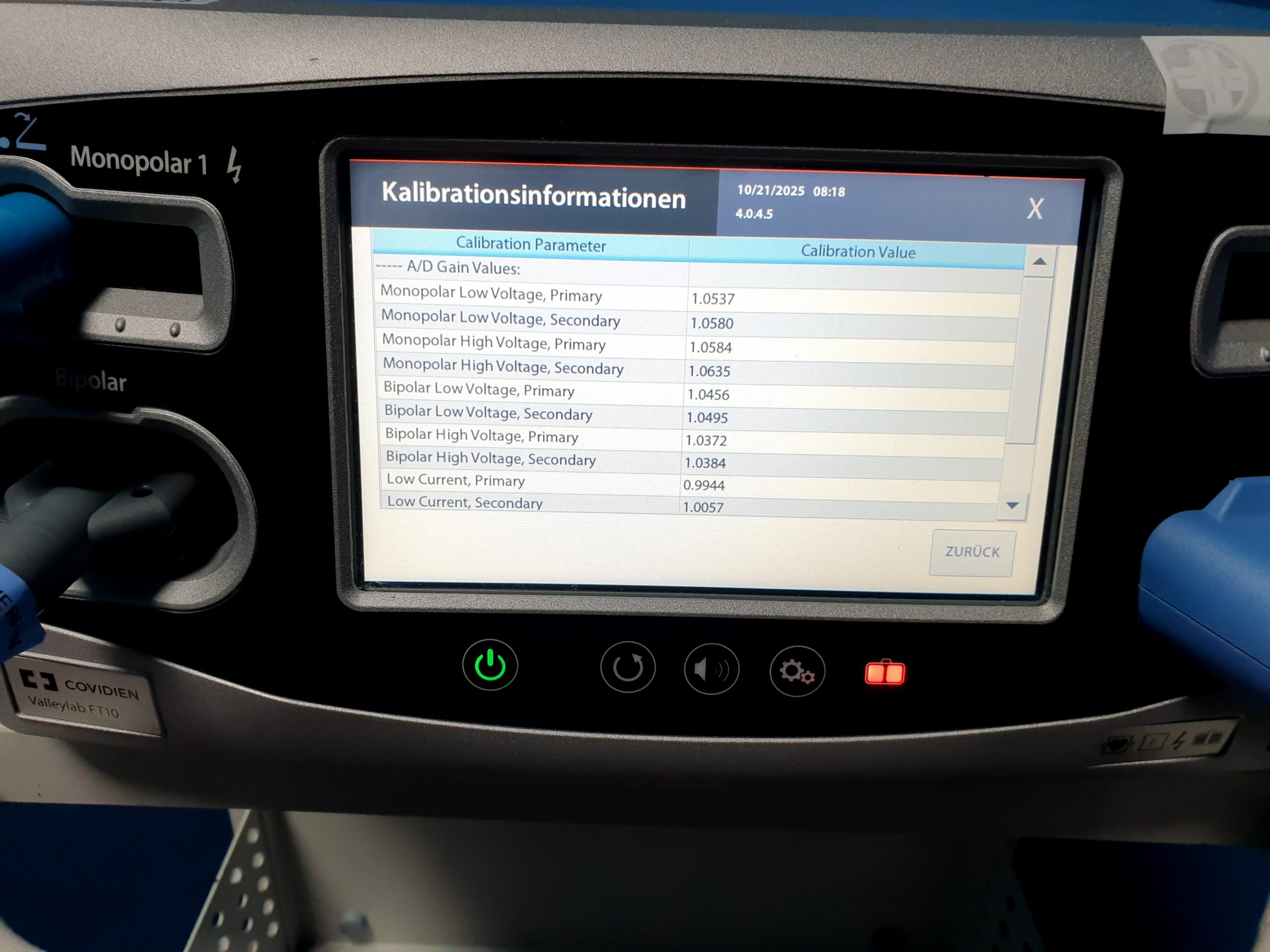 COVIDIEN Valleylab FT10 FT 10 HF-Chirurgie-Einheit – Bild 7