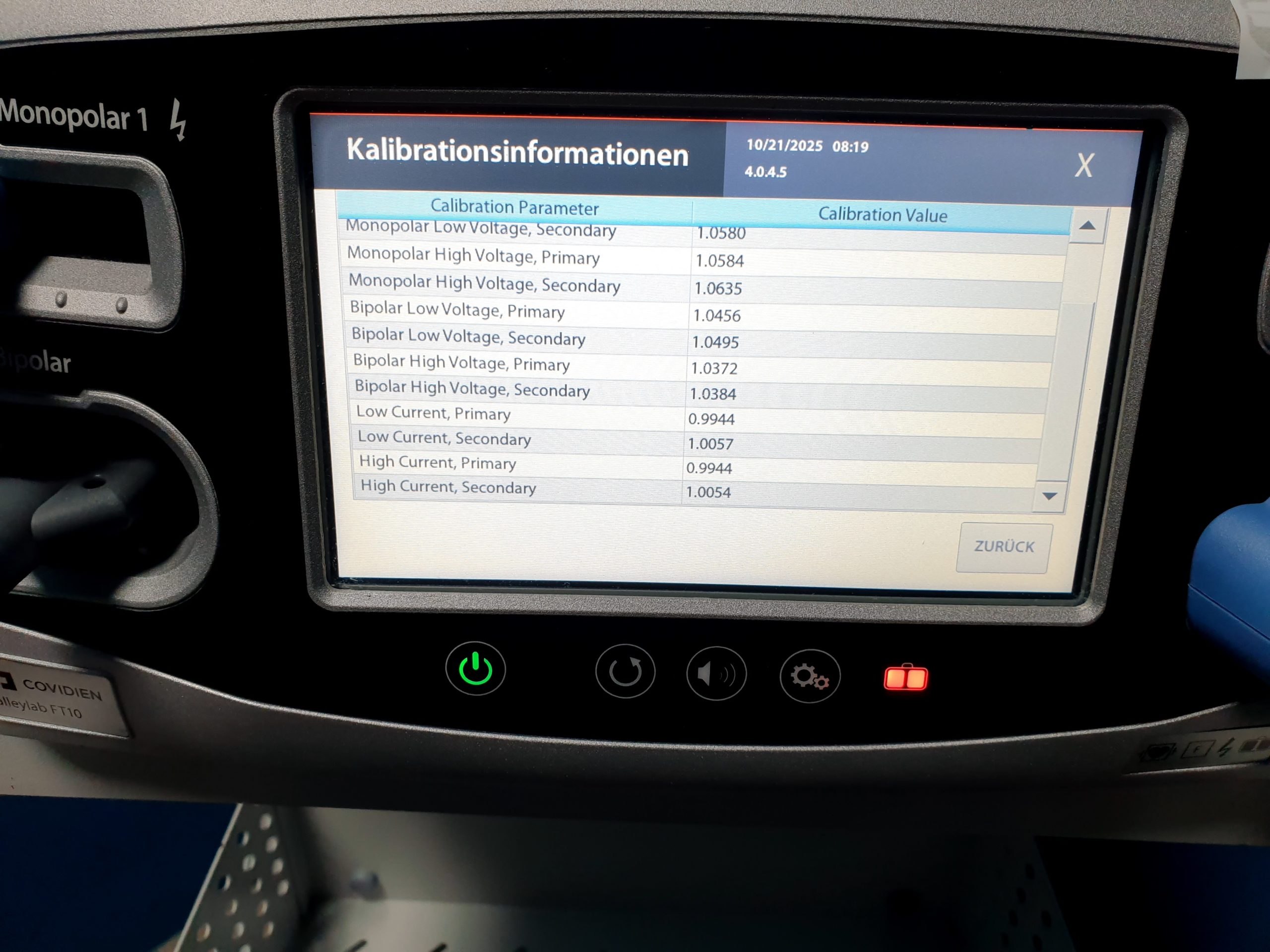 COVIDIEN Valleylab FT10 FT 10 HF-Chirurgie-Einheit – Bild 8