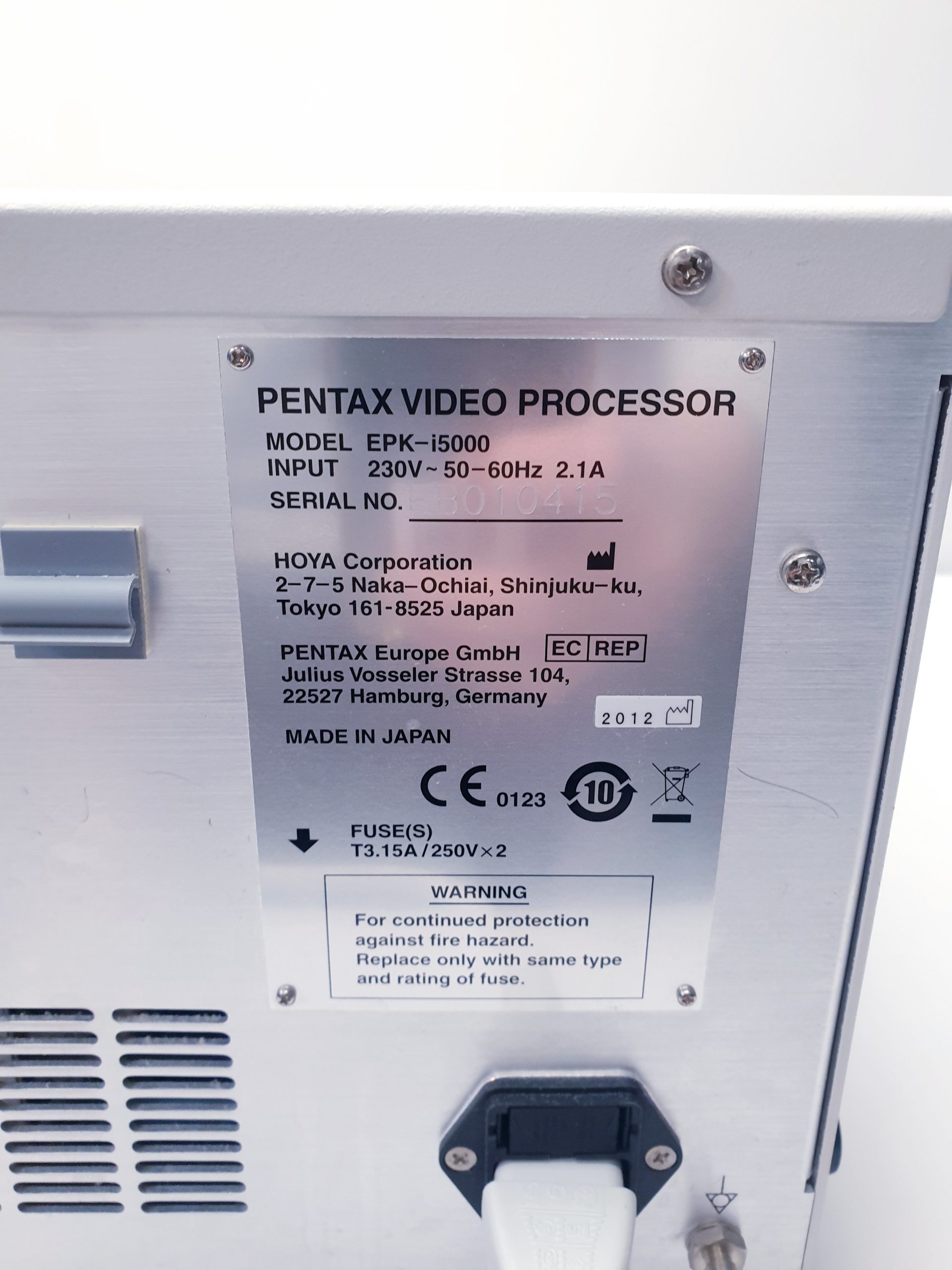 Pentax EPK-i5000 HD+ Videoprozessor Lichtquelle – Bild 26