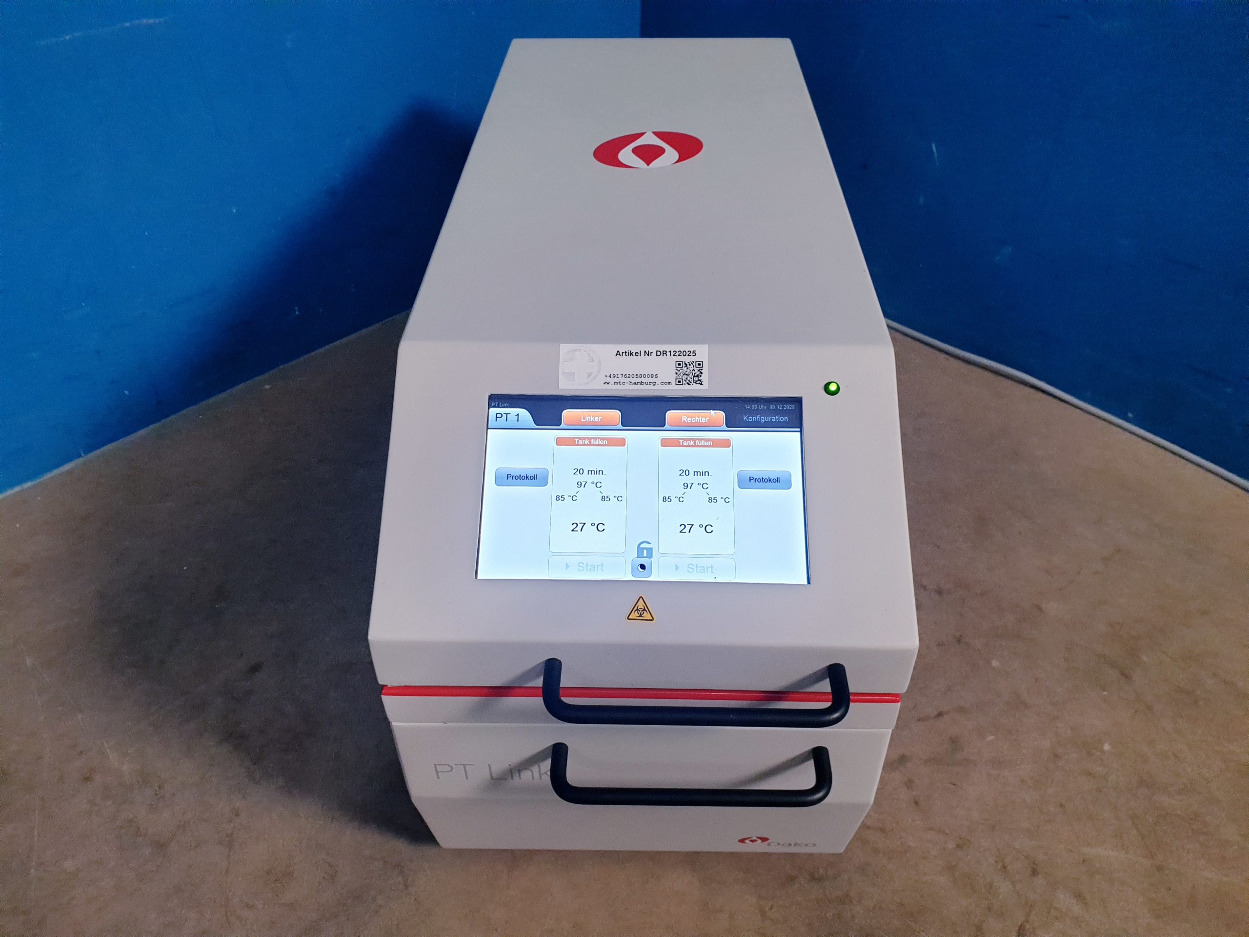 AGILENT DAKO PT LINK PT200 FÜR VORBEHANDLUNG ENTPARAFFINIERUNG REHYDRIERUNG EPIT – Bild 26