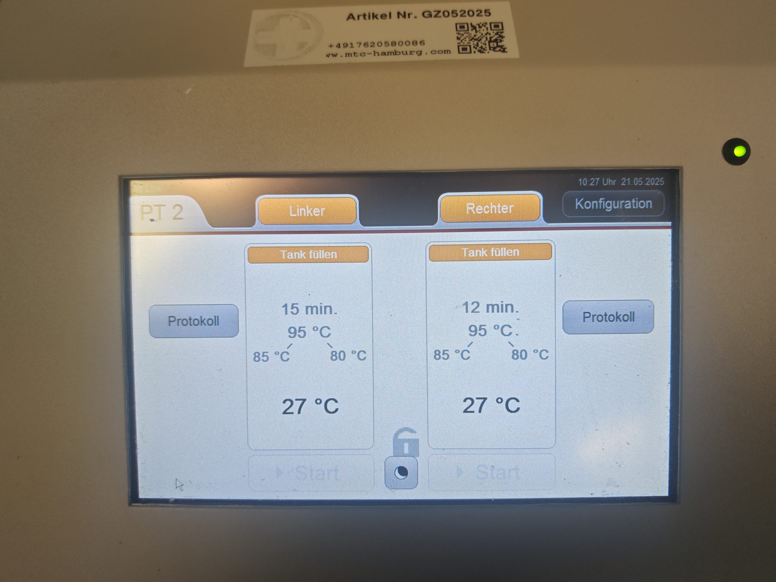 AGILENT DAKO PT LINK PT200 FÜR VORBEHANDLUNG ENTPARAFFINIERUNG REHYDRIERUNG EPIT – Bild 5
