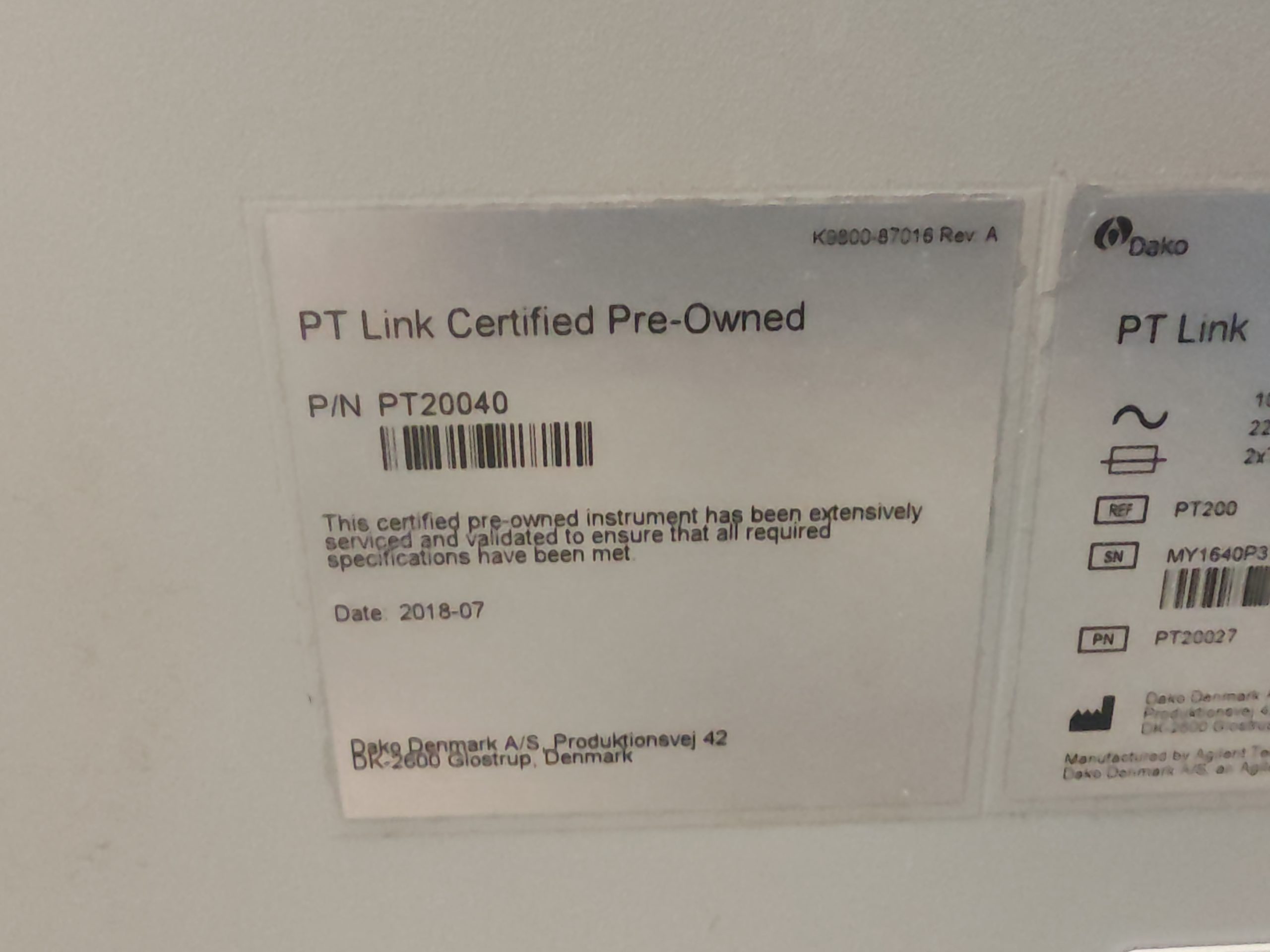 AGILENT DAKO PT LINK PT200 FÜR VORBEHANDLUNG ENTPARAFFINIERUNG REHYDRIERUNG EPIT – Bild 17