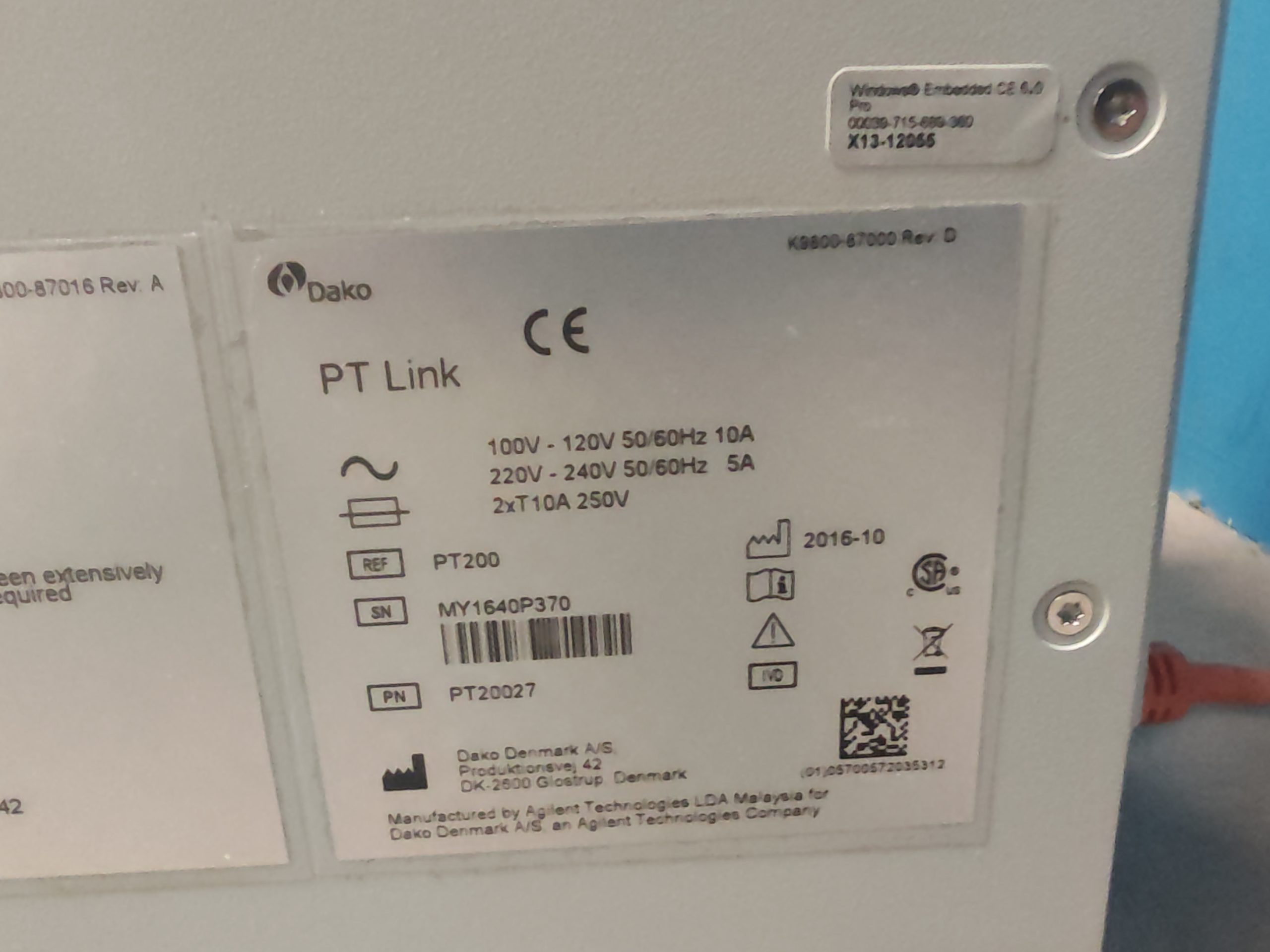 AGILENT DAKO PT LINK PT200 FÜR VORBEHANDLUNG ENTPARAFFINIERUNG REHYDRIERUNG EPIT – Bild 18