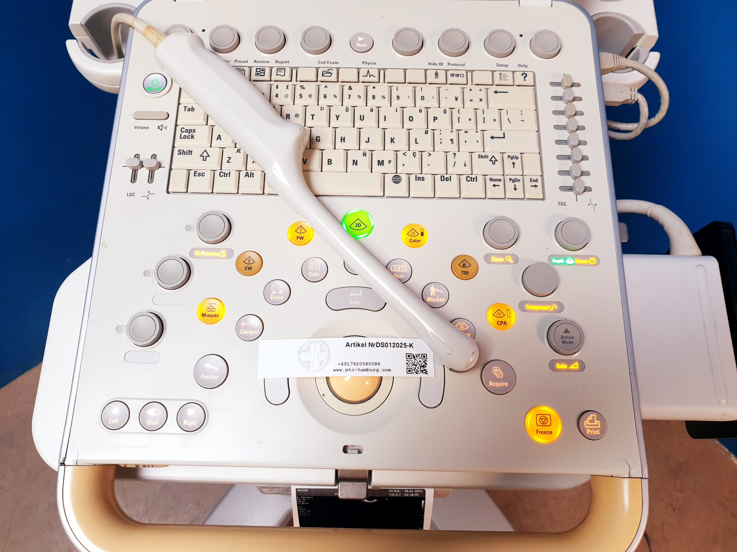 Philips Transducer C9-3V Ultrasound Probe – Bild 3