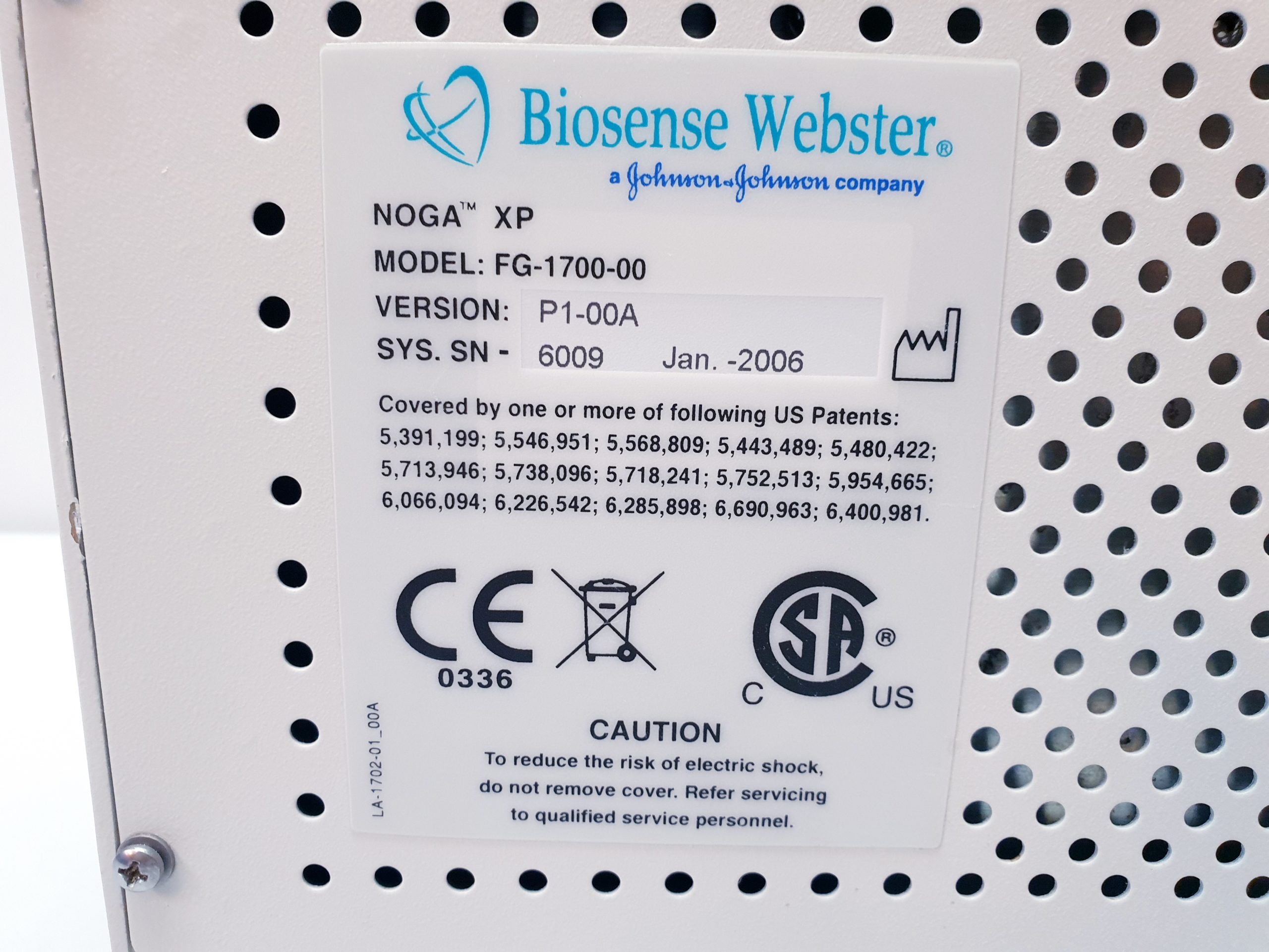 Biosense Johnson NOGA XP Cardiac Navigation System FG-1700-00 – Bild 5