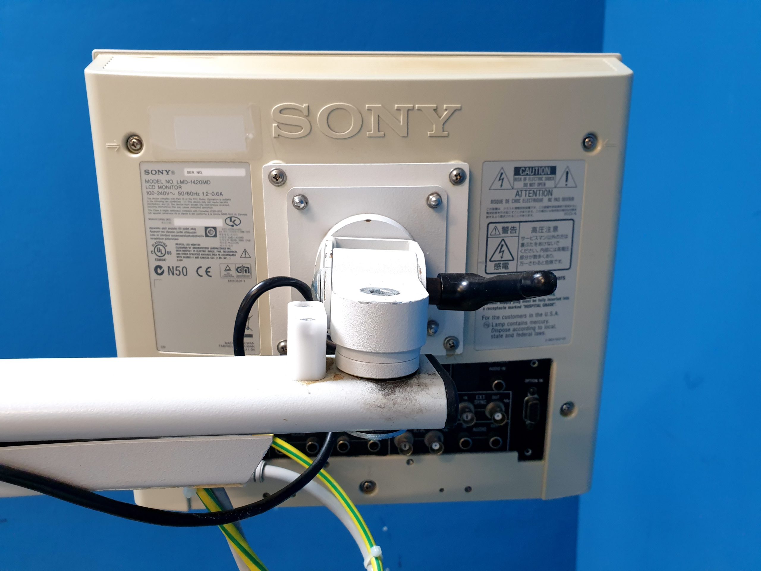 Olympus WM-EP1 Gerätewagen MAJ-175 Netzteil + LMD-1420MD Monitor – Bild 7