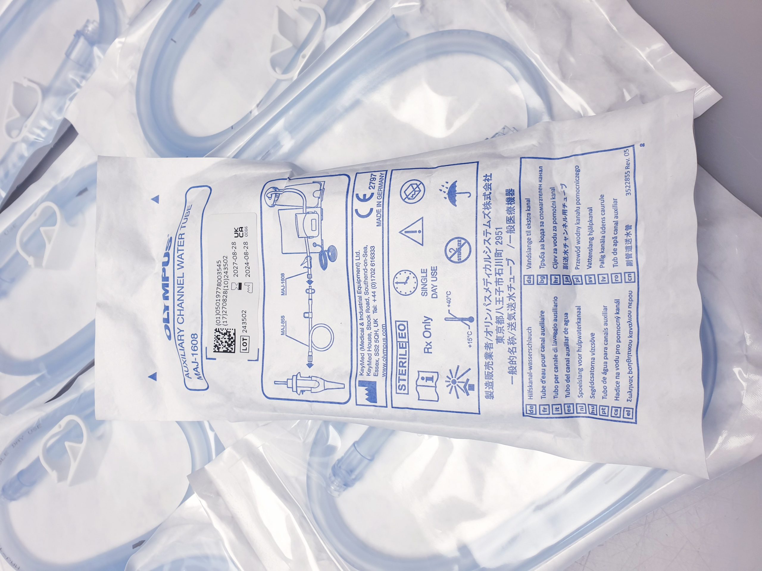 10 x Olympus MAJ-1608 Instr Channel Water Tube OFP-2 Biopsy Irrigator – Bild 10