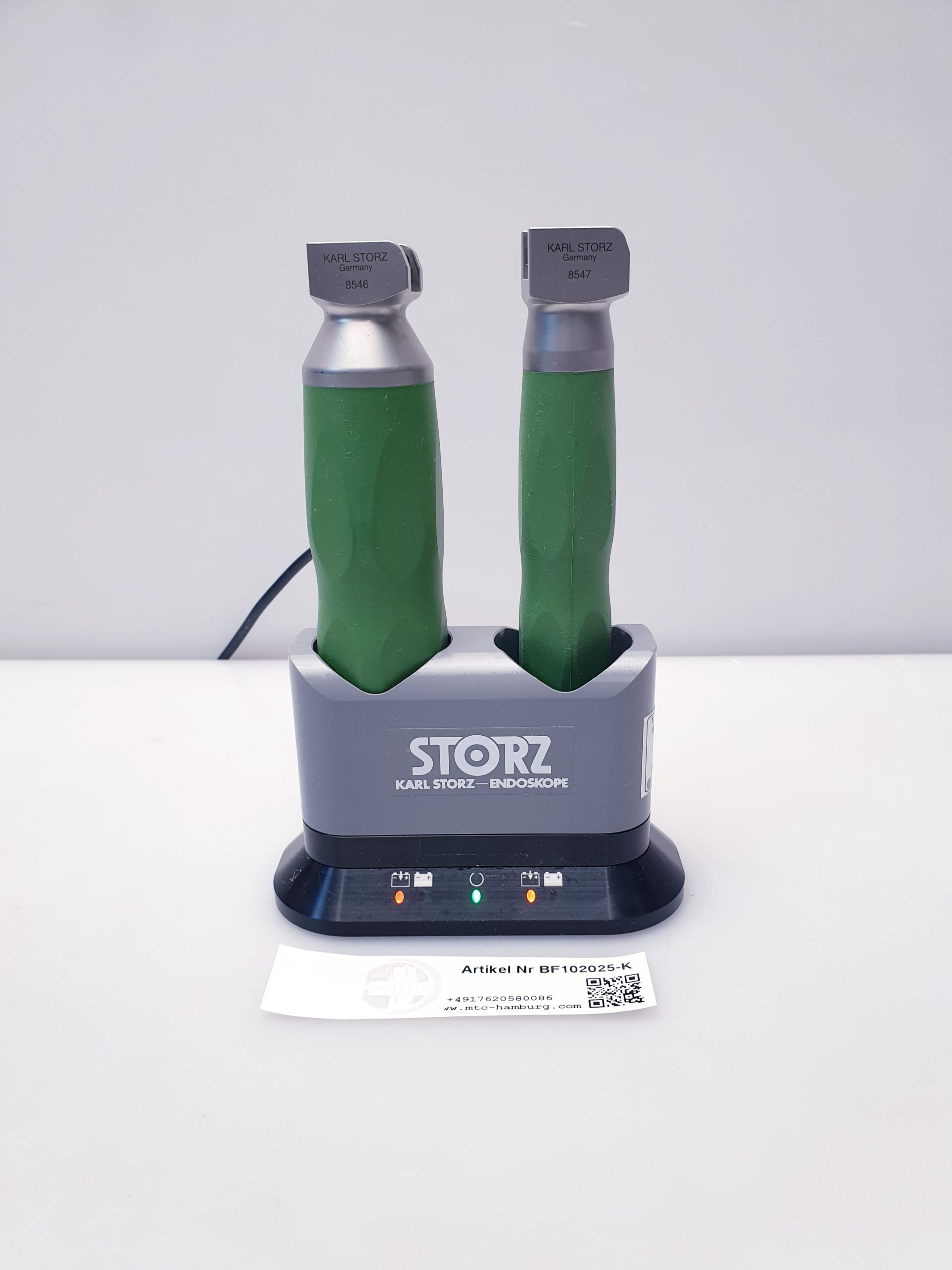 Karl Storz 8547 Laryngoskop + 8546LE1 Ladestation – Bild 2