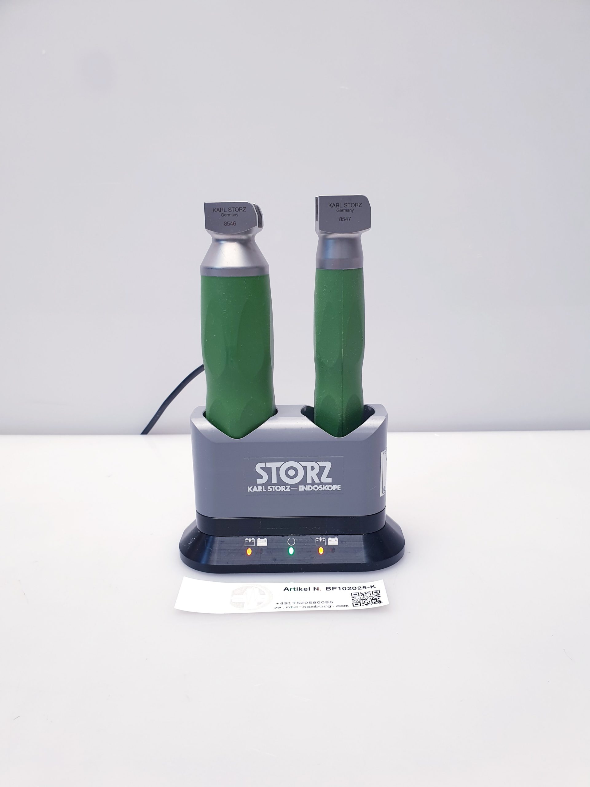 Karl Storz 8547 Laryngoskop + 8546LE1 Ladestation – Bild 3