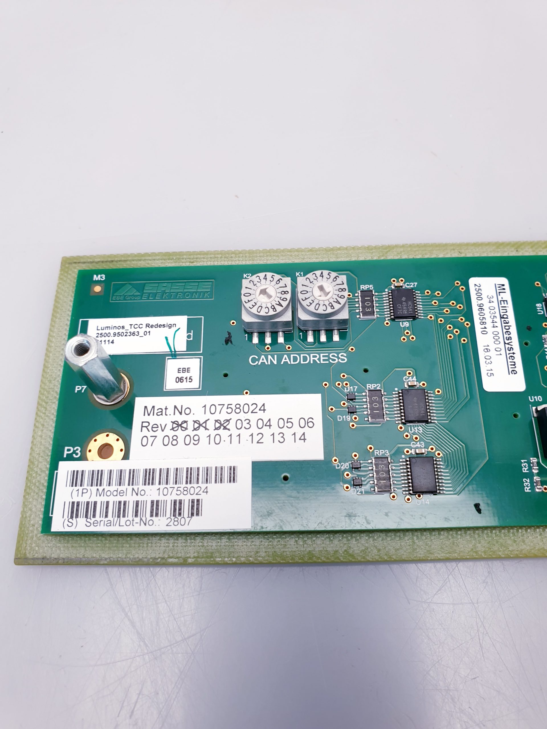Siemens 10758024 Bedienteil Tableside Control Board - Axiom Luminos – Bild 9