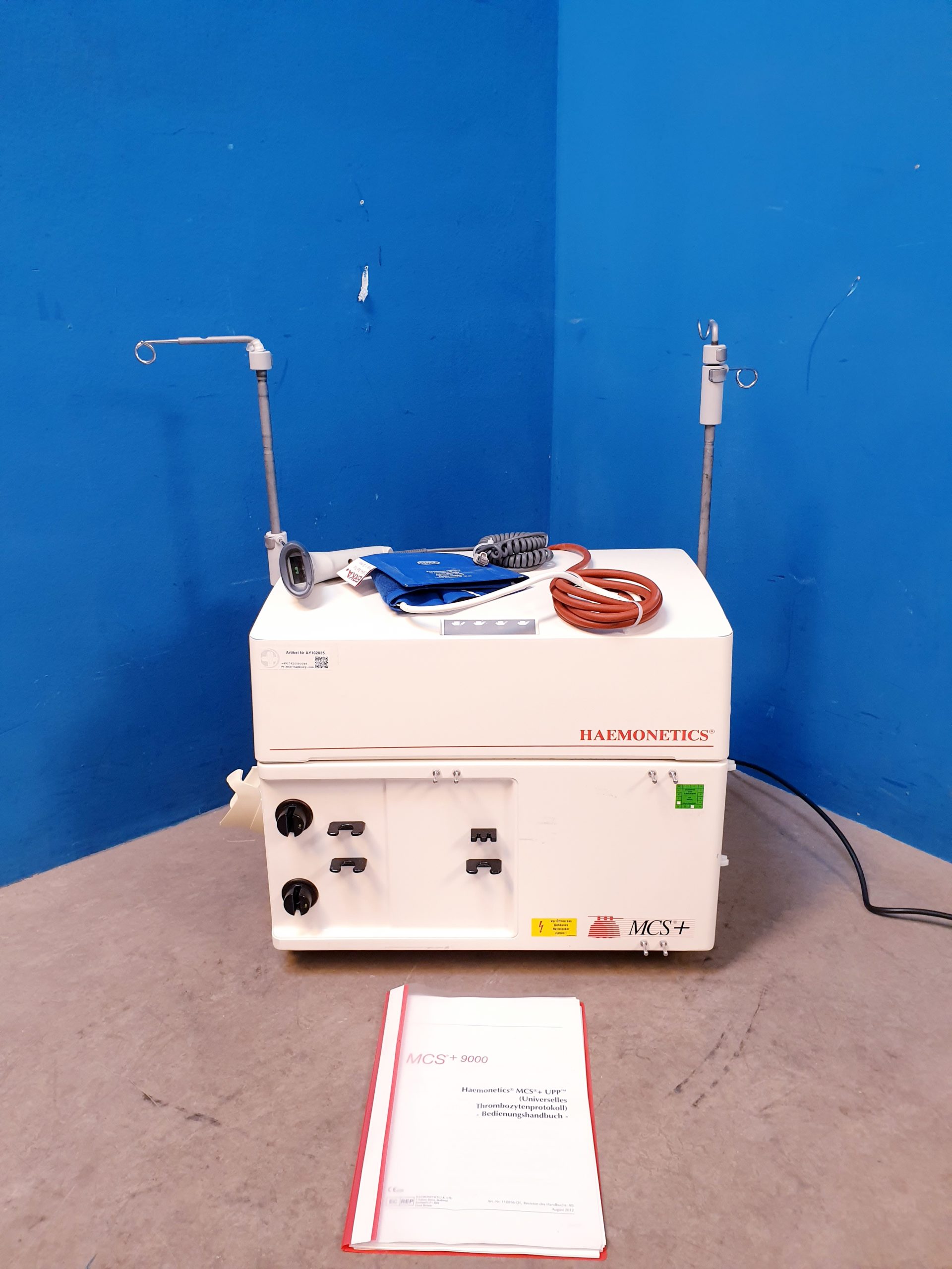 HAEMONETICS MCS plus MCS + 9000 Apheresesystem – Bild 3