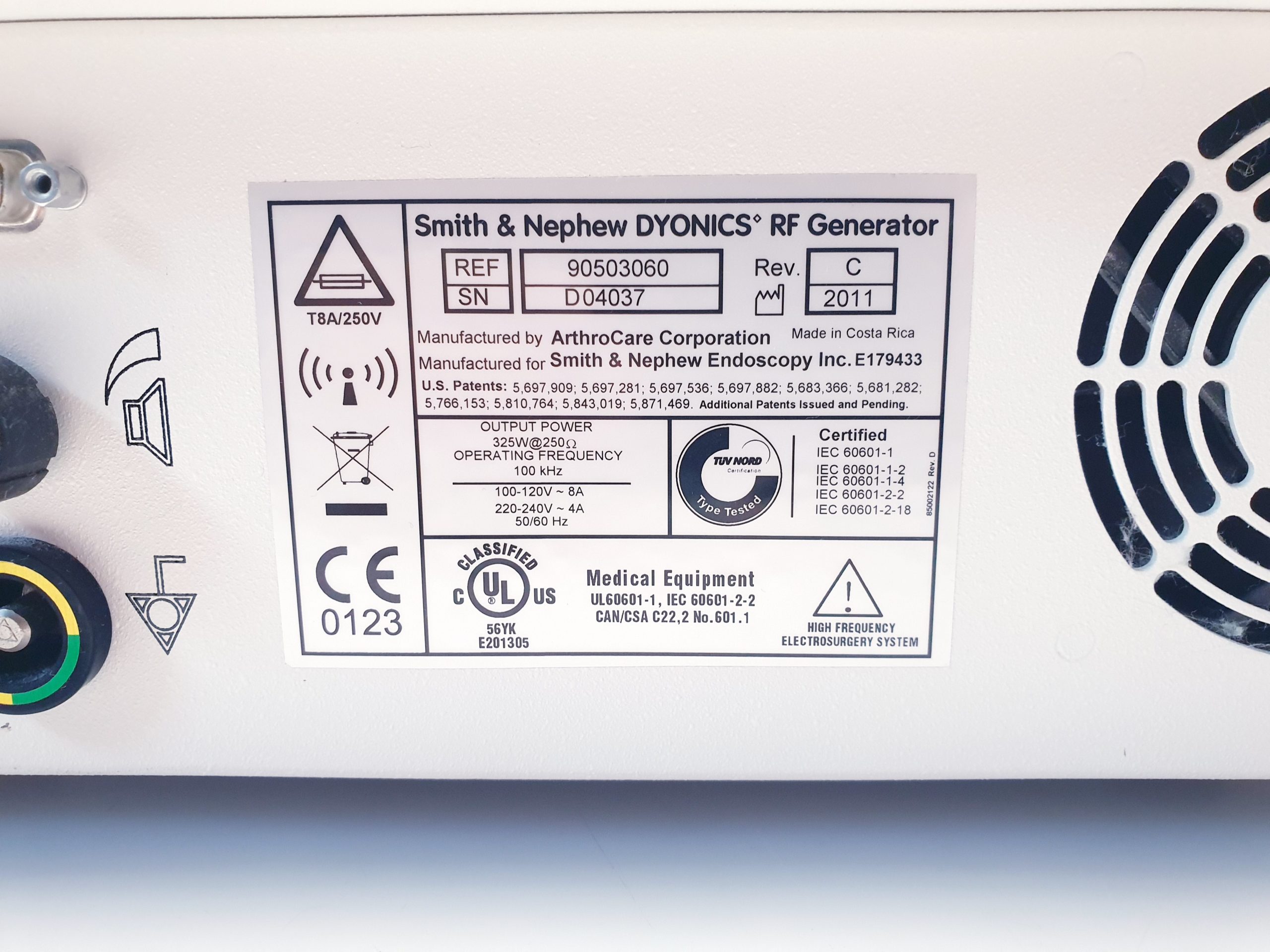 Smith Nephew Dyonics RF System – Bild 7