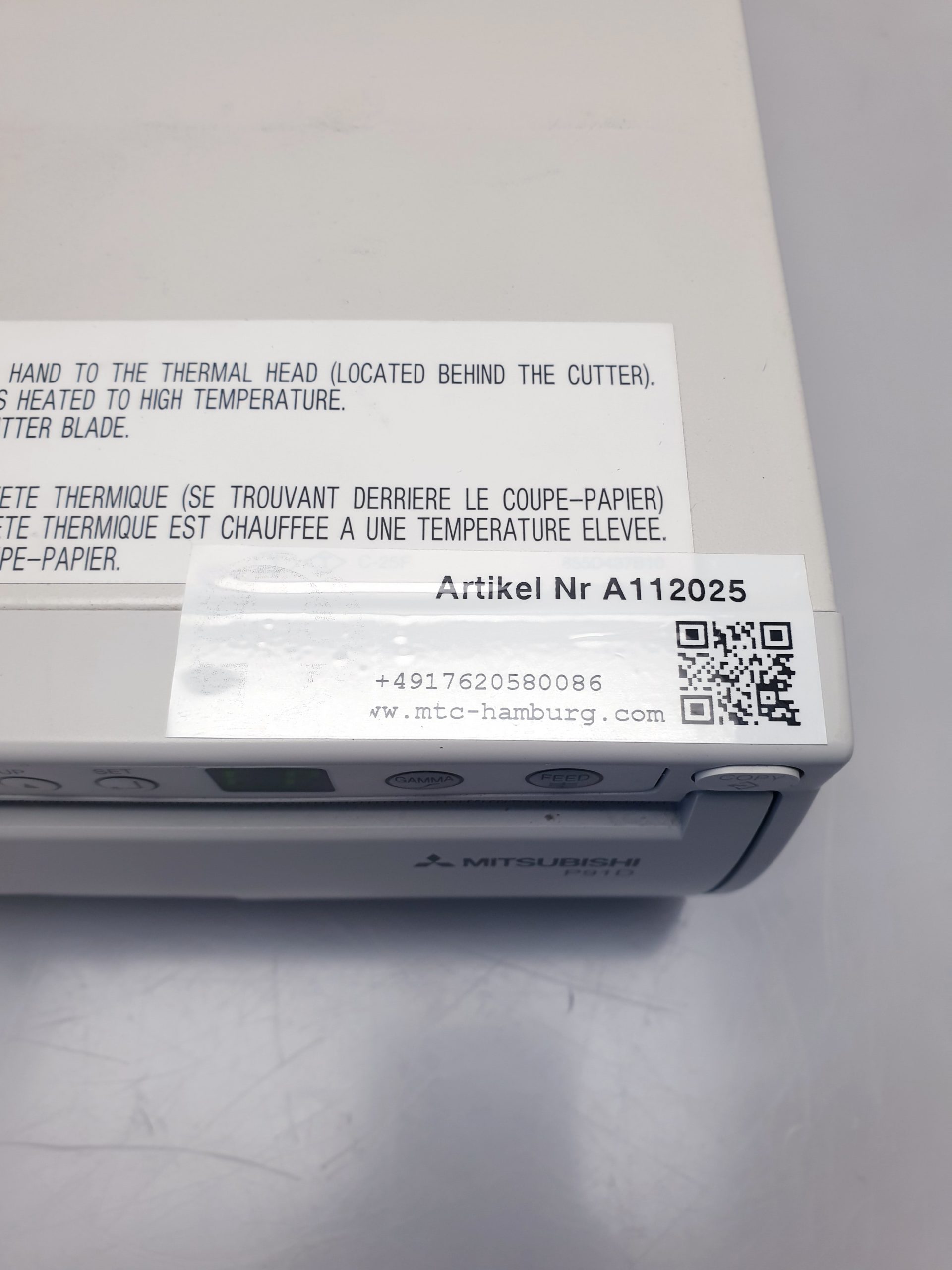 MITSUBISHI – P91D - P 91 D Printer Ultraschall-Drucker – Bild 2