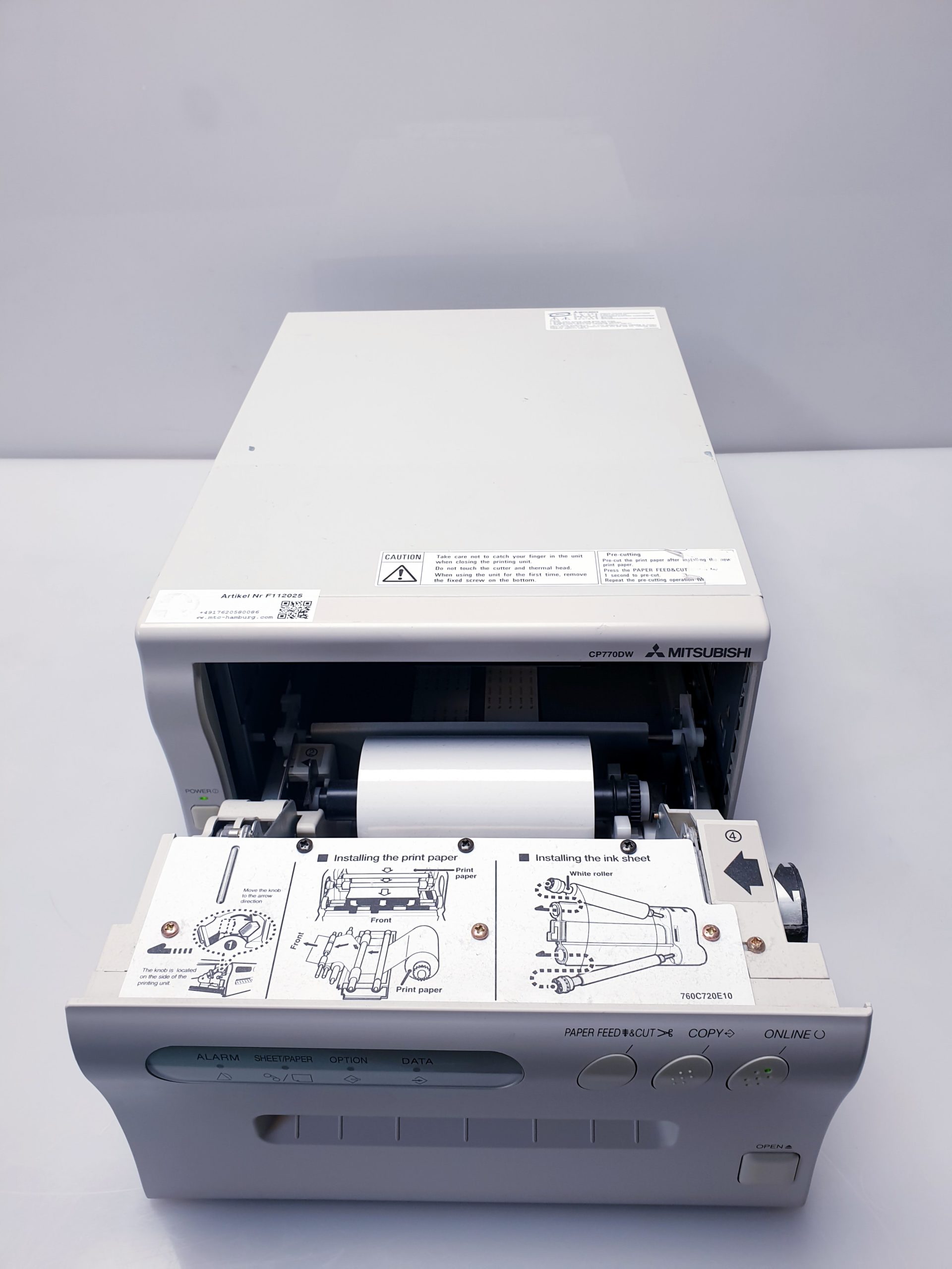 Mitsubishi CP770DW digital color printer – Bild 5