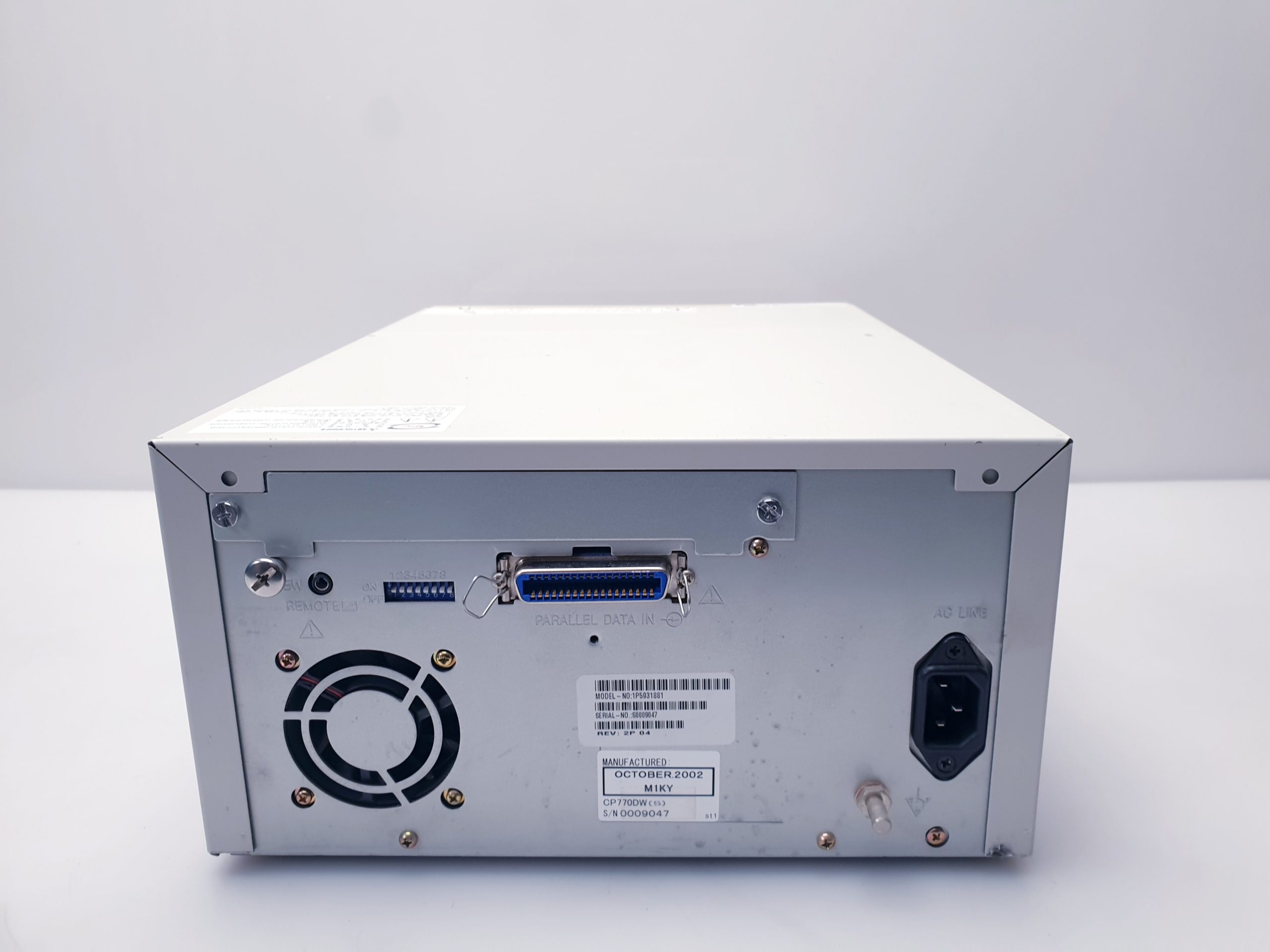 Mitsubishi CP770DW digital color printer – Bild 12